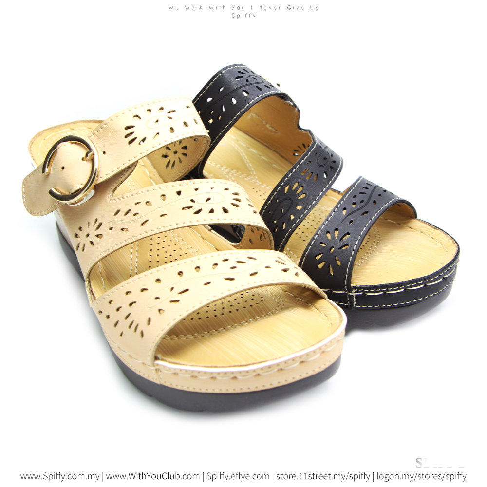 fashion-modern-malaysia-kuala-lumpur-shoes-sandals-%e5%87%89%e9%9e%8b-spiffy-brand-ct3401-mix-colour-shoe-ladies-lady-leather-high-heels-shoes-comfort-wedges-sandal-%e5%a8%83%e5%a8%83%e9%9e%8b