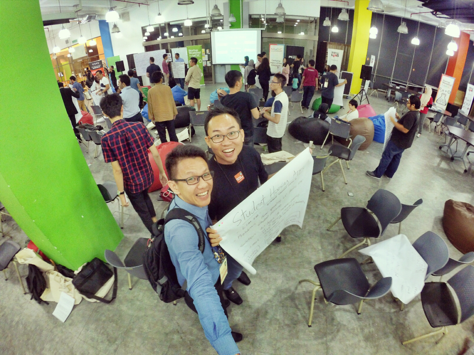 startup-weekend-at-magic-cyberjaya-malaysia-powered-by-google-for-entrepreneurs-social-enterprise-edition-raymond-ong-and-effye-ang-effye-media-online-advertising-a12