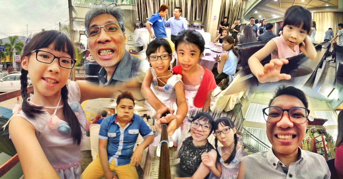 让小朋友用相机告诉你，你在她世界里样子。