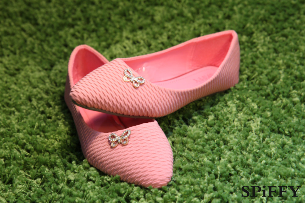 Fashion Modern Malaysia Doll Flat Shoes 娃娃休闲平底鞋 Spiffy Brand CT3495046 Peach Colour Shoe Ladies Lady Leather High Heels Wedges Shoes Online Shopping Lazada 08