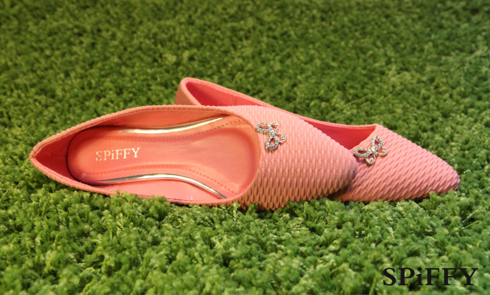 Fashion Modern Malaysia Doll Flat Shoes 娃娃休闲平底鞋 Spiffy Brand CT3495046 Peach Colour Shoe Ladies Lady Leather High Heels Wedges Shoes Online Shopping Lazada 09