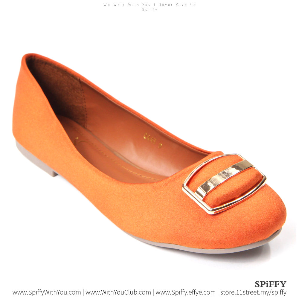 Fashion Modern Malaysia Doll Shoes Sandals 娃娃休闲鞋 Spiffy Brand ZMF8445024 Orange Colour Shoe Ladies Lady Leather High Heels Wedges Shoes Online Shopping Lazada 02