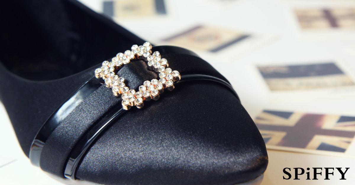 Spiffy Doll Flat Modern Fashion Shoes – ZMF8447010 Black Colour