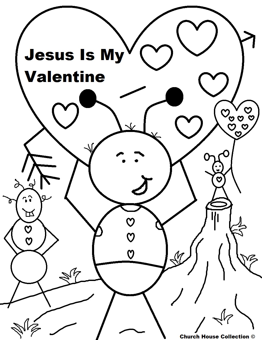 Jesus Christ Coloring Images Sunday School Images for You to Fill with Colour A14