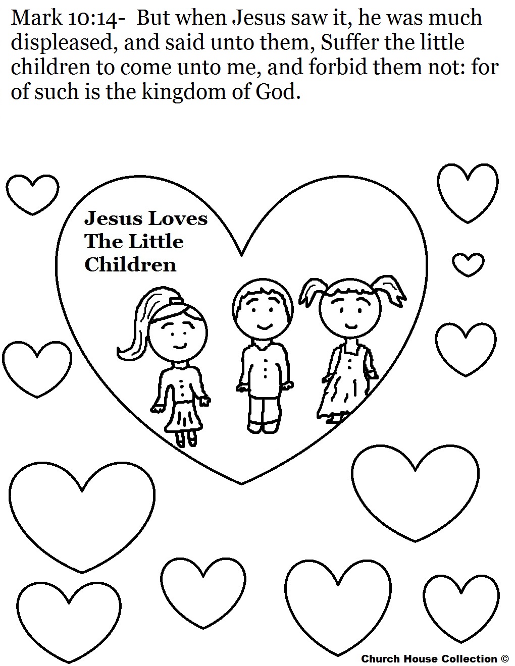 Jesus Christ Coloring Images Sunday School Images for You to Fill with Colour A22