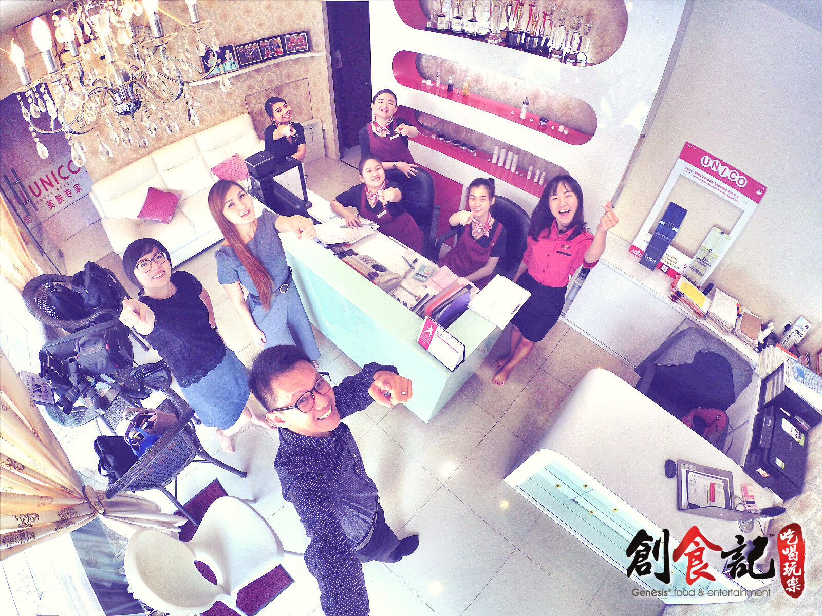 Malaysia Johor Bahru Unico Beauty Dr Elaine Chin 陈雪莉博士 马来西亚 柔佛 新山 美容院 Raymond Ong Effye Ang Effye Media Genesis Media Pinky Ning Alfred Law A05