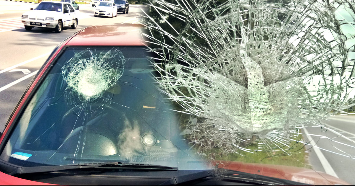 When A Car MEET a Rock | Accident