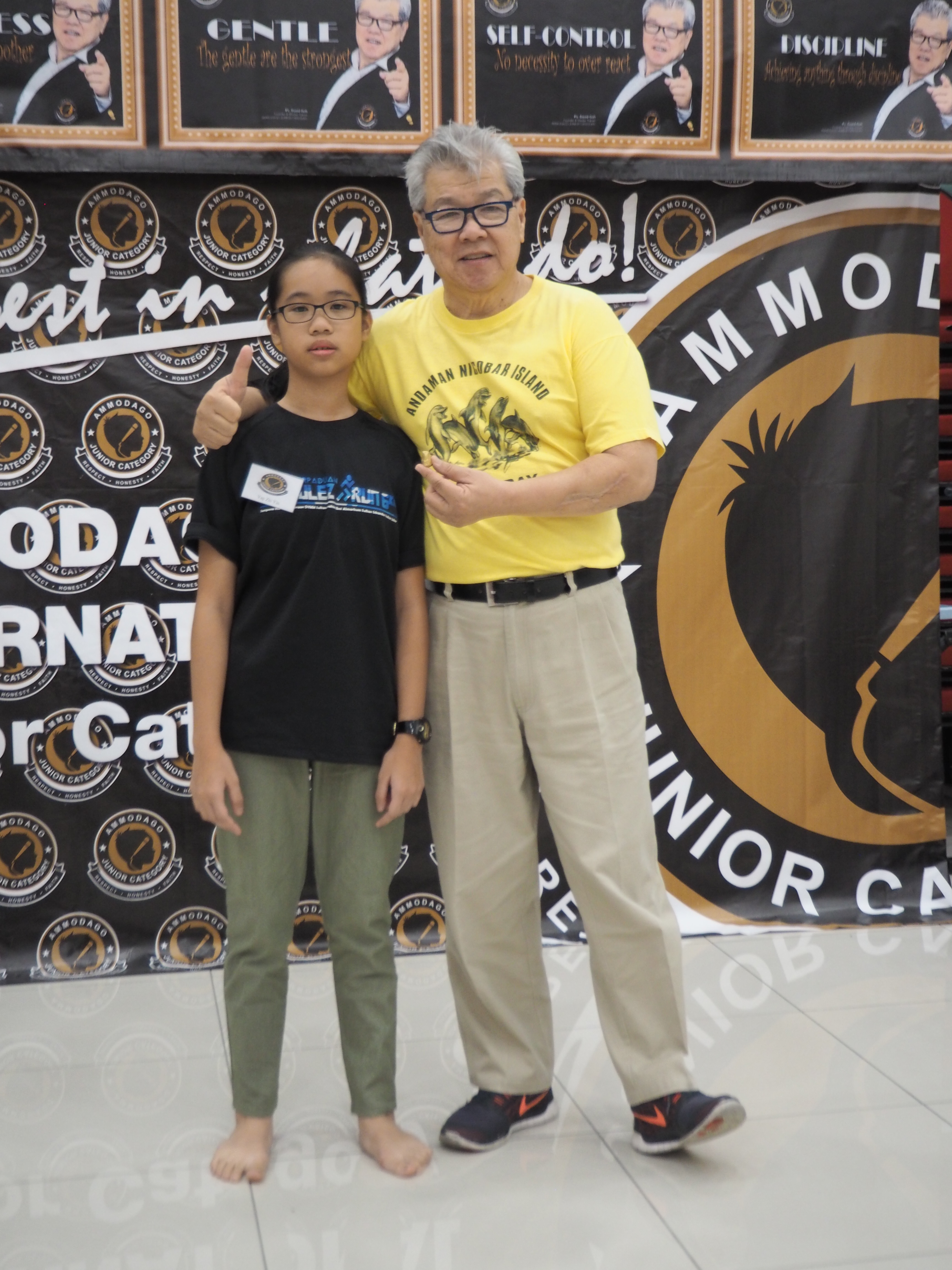 Day 2 of Ammodago International - Junior Category in Malaysia - Master David Goh at Gereja Joy Sogo 苏雅喜乐堂
