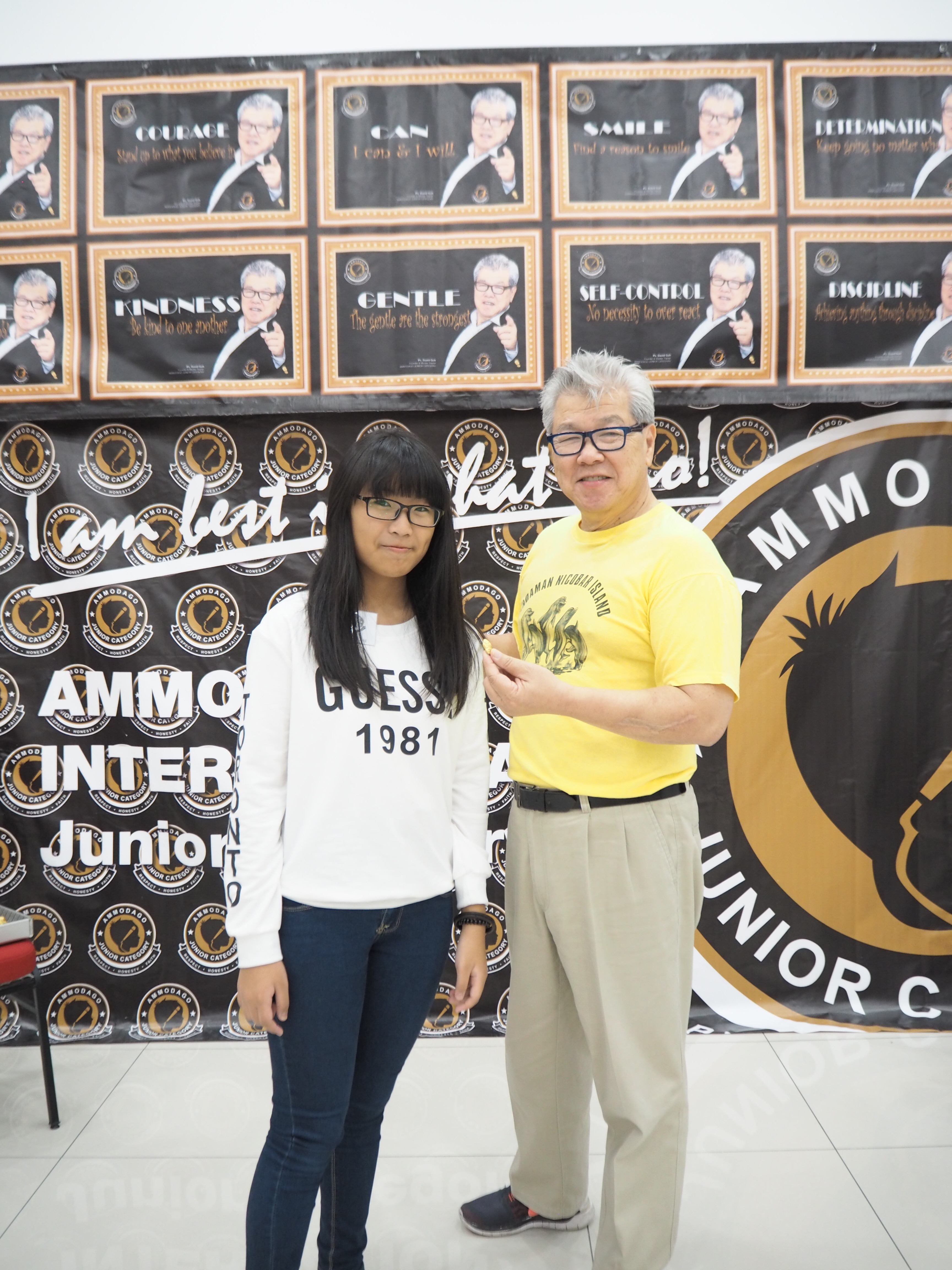 Day 2 of Ammodago International - Junior Category in Malaysia - Master David Goh at Gereja Joy Sogo 苏雅喜乐堂