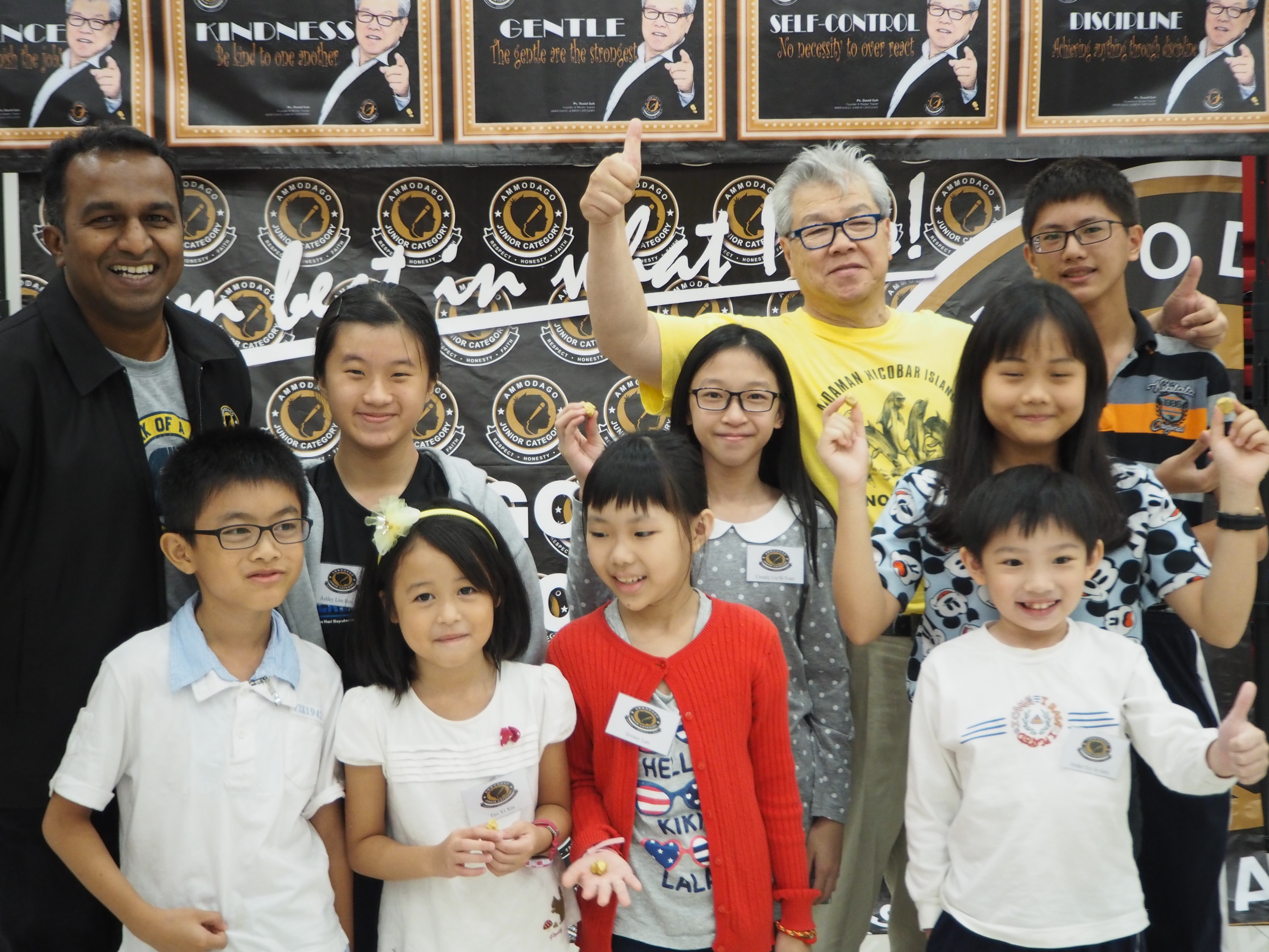Day 2 of Ammodago International - Junior Category in Malaysia - Master David Goh at Gereja Joy Sogo 苏雅喜乐堂
