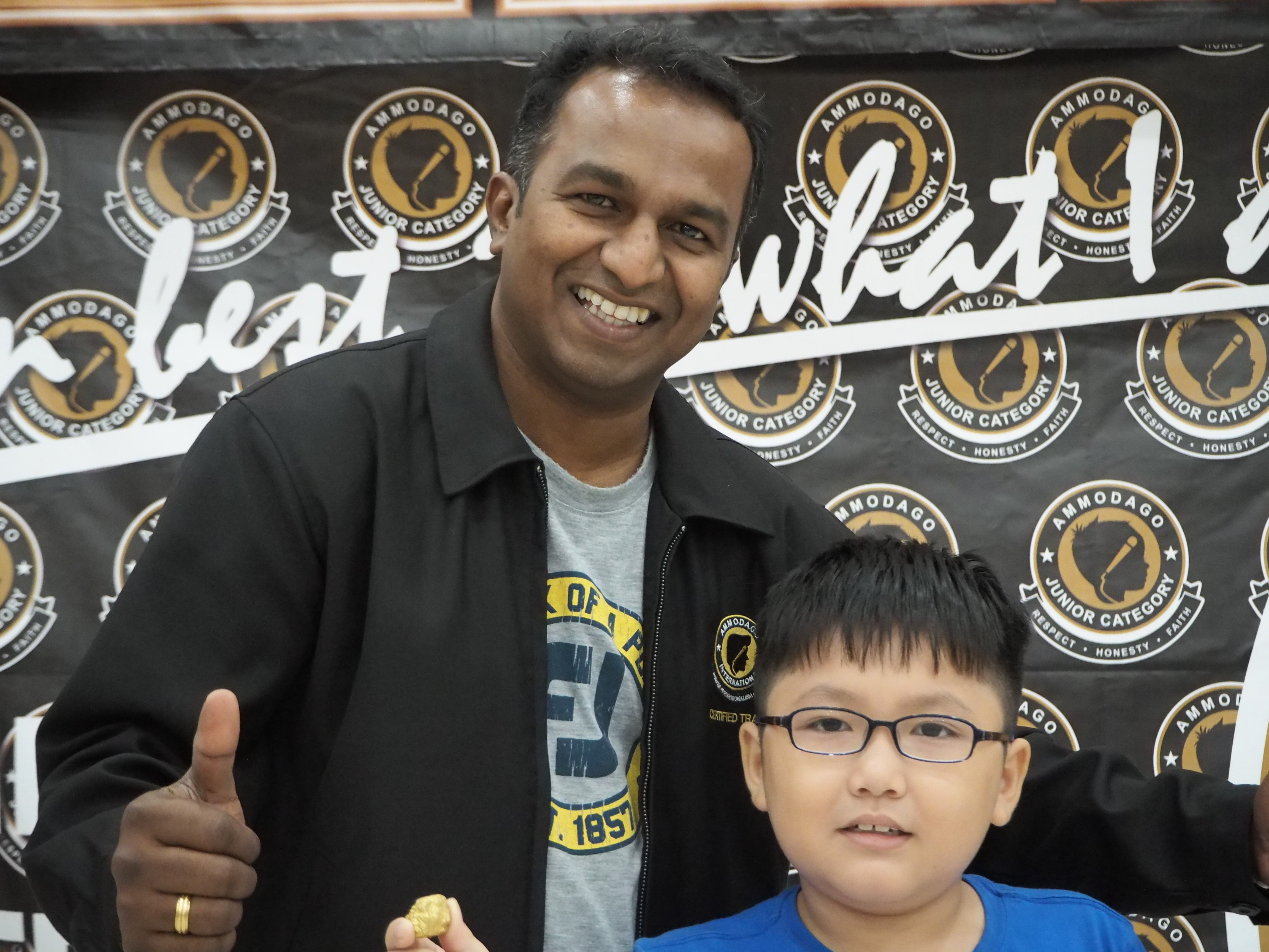 Day 2 of Ammodago International - Junior Category in Malaysia - Master David Goh at Gereja Joy Sogo 苏雅喜乐堂