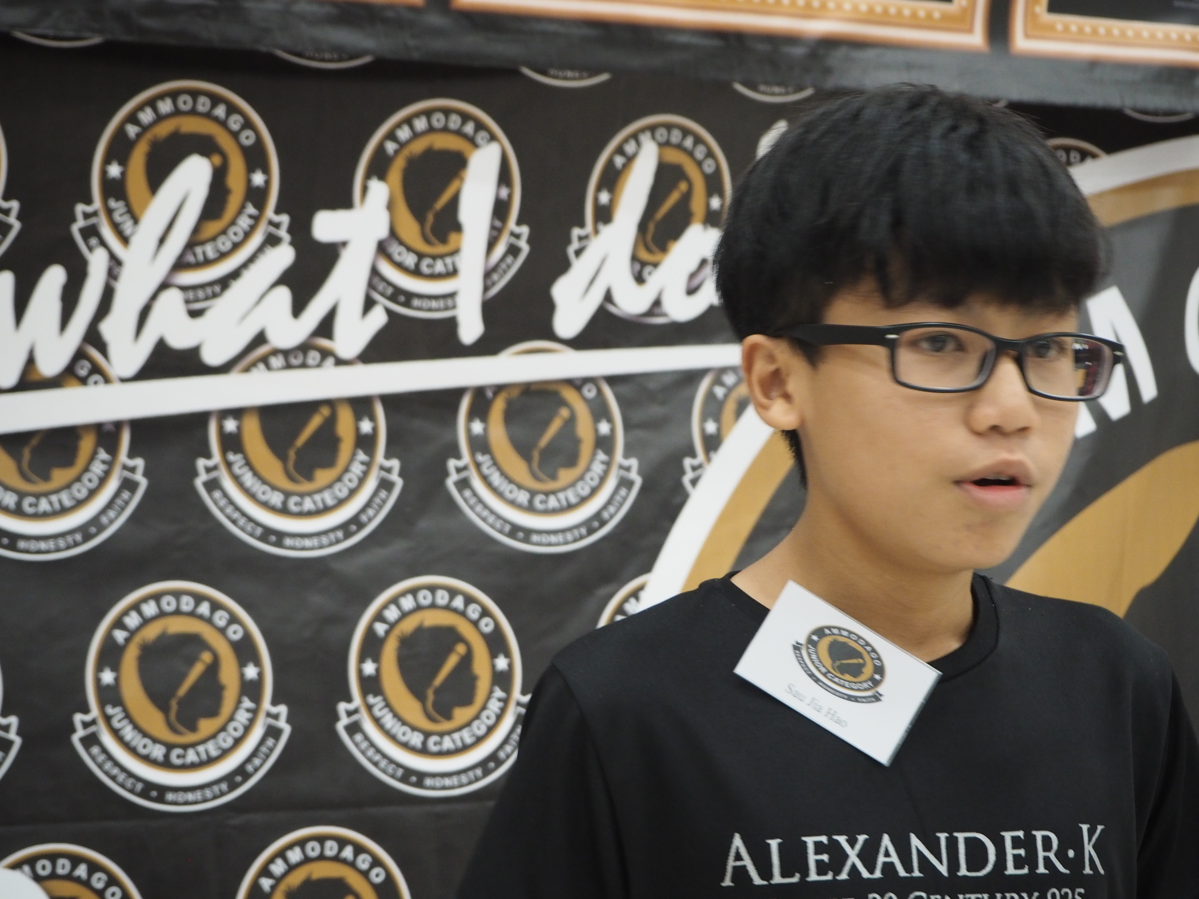 Day 2 of Ammodago International - Junior Category in Malaysia - Master David Goh at Gereja Joy Sogo 苏雅喜乐堂