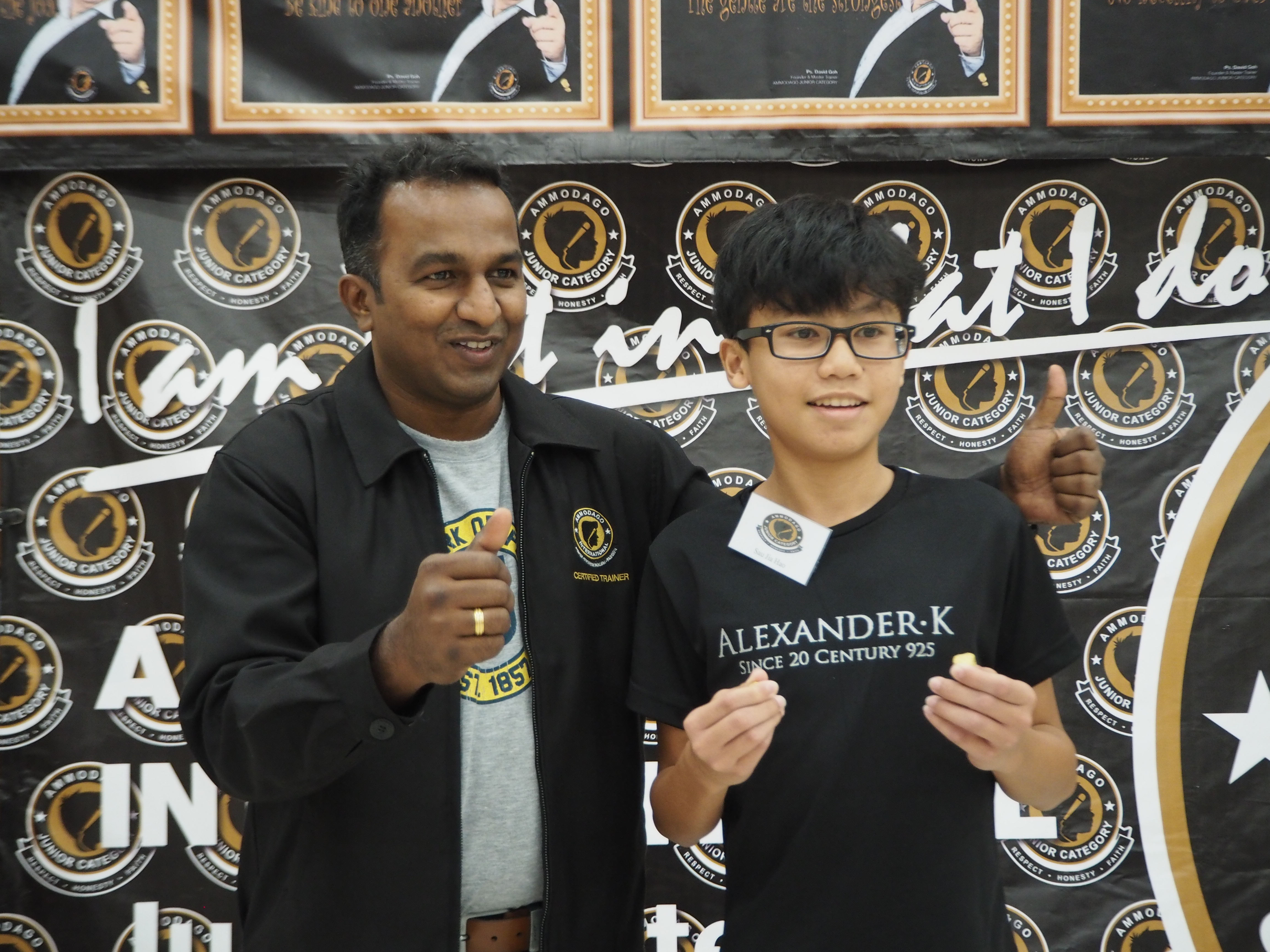 Day 2 of Ammodago International - Junior Category in Malaysia - Master David Goh at Gereja Joy Sogo 苏雅喜乐堂