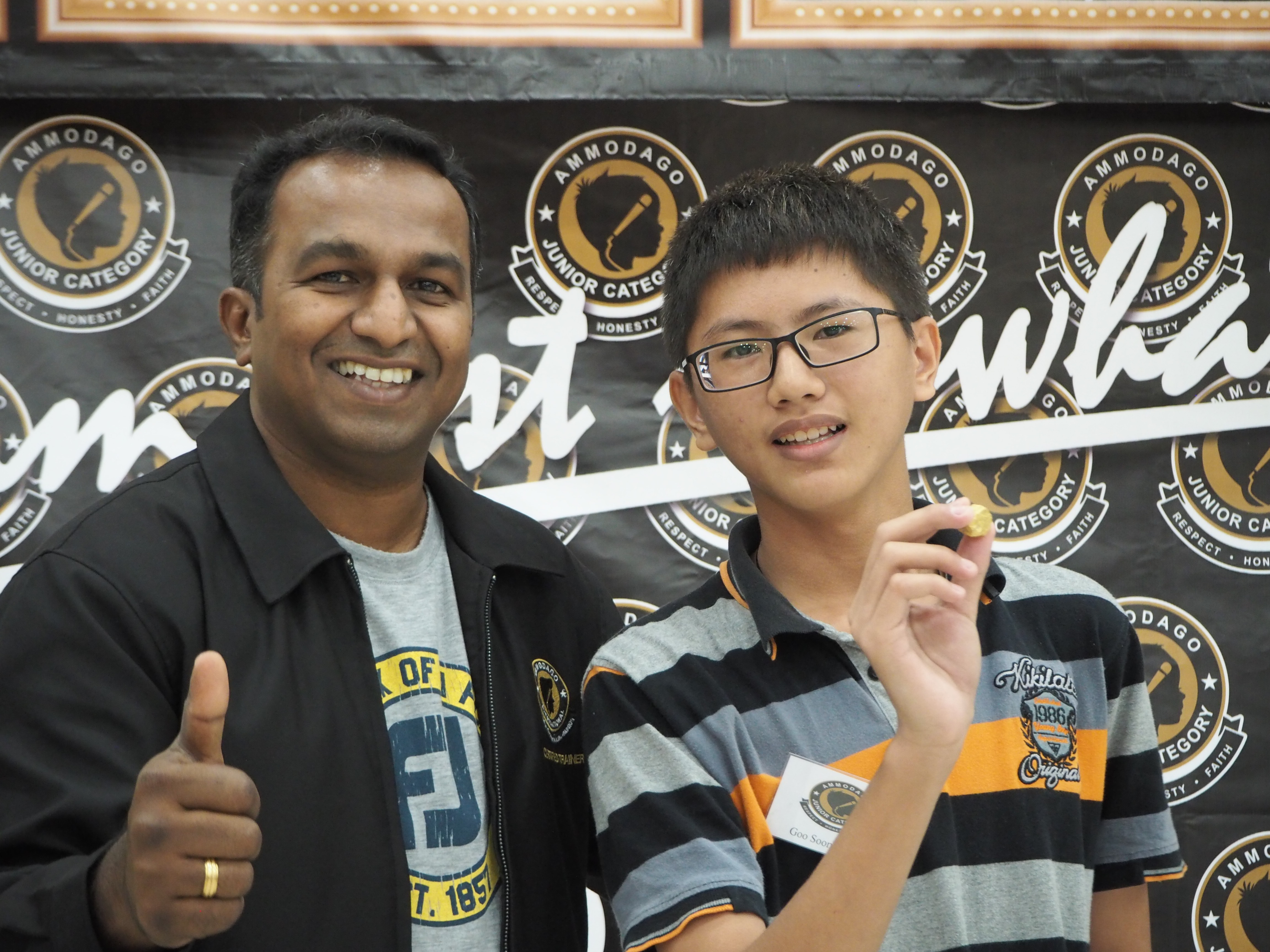 Day 2 of Ammodago International - Junior Category in Malaysia - Master David Goh at Gereja Joy Sogo 苏雅喜乐堂