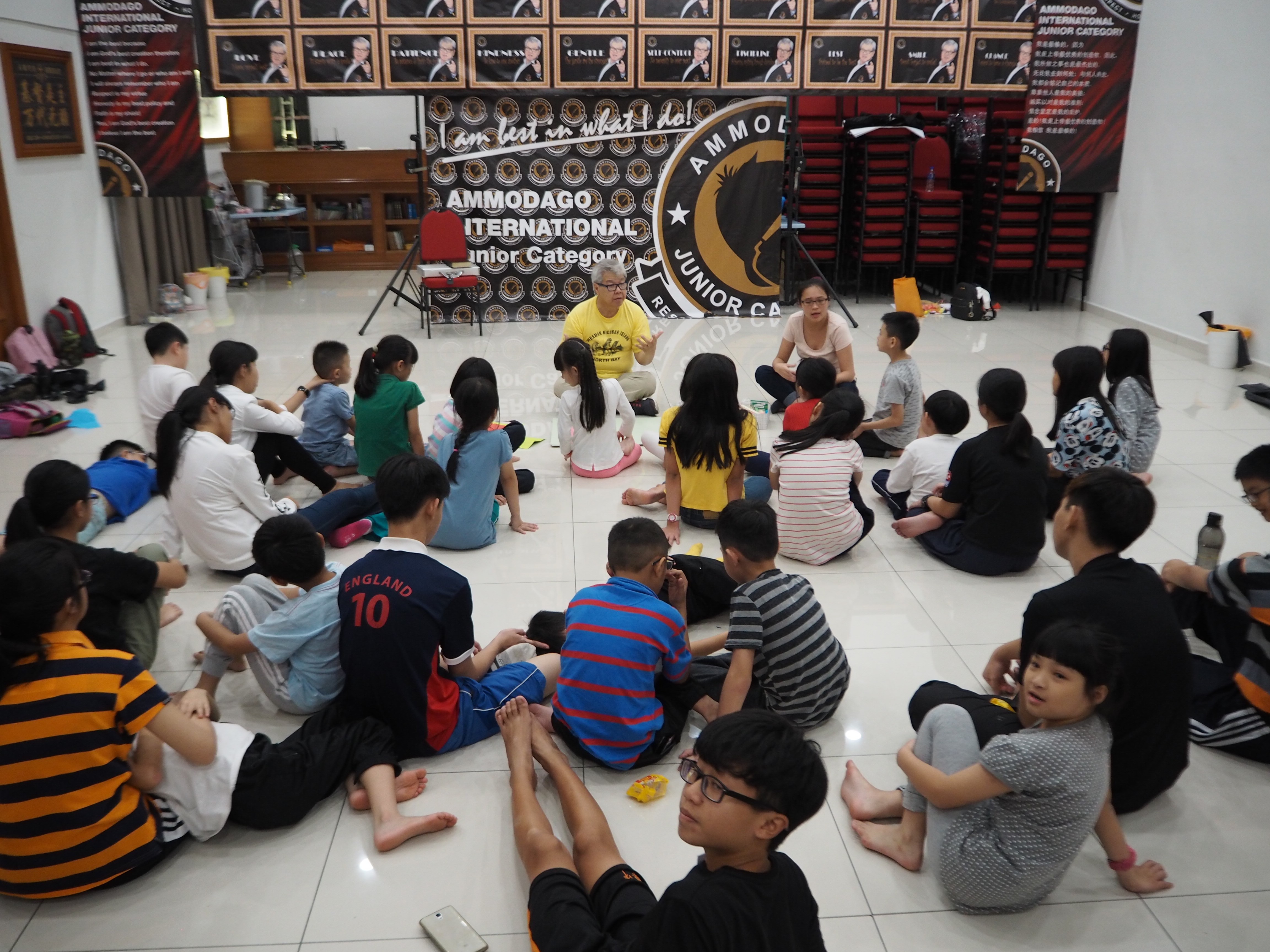 Day 2 of Ammodago International - Junior Category in Malaysia - Master David Goh at Gereja Joy Sogo 苏雅喜乐堂