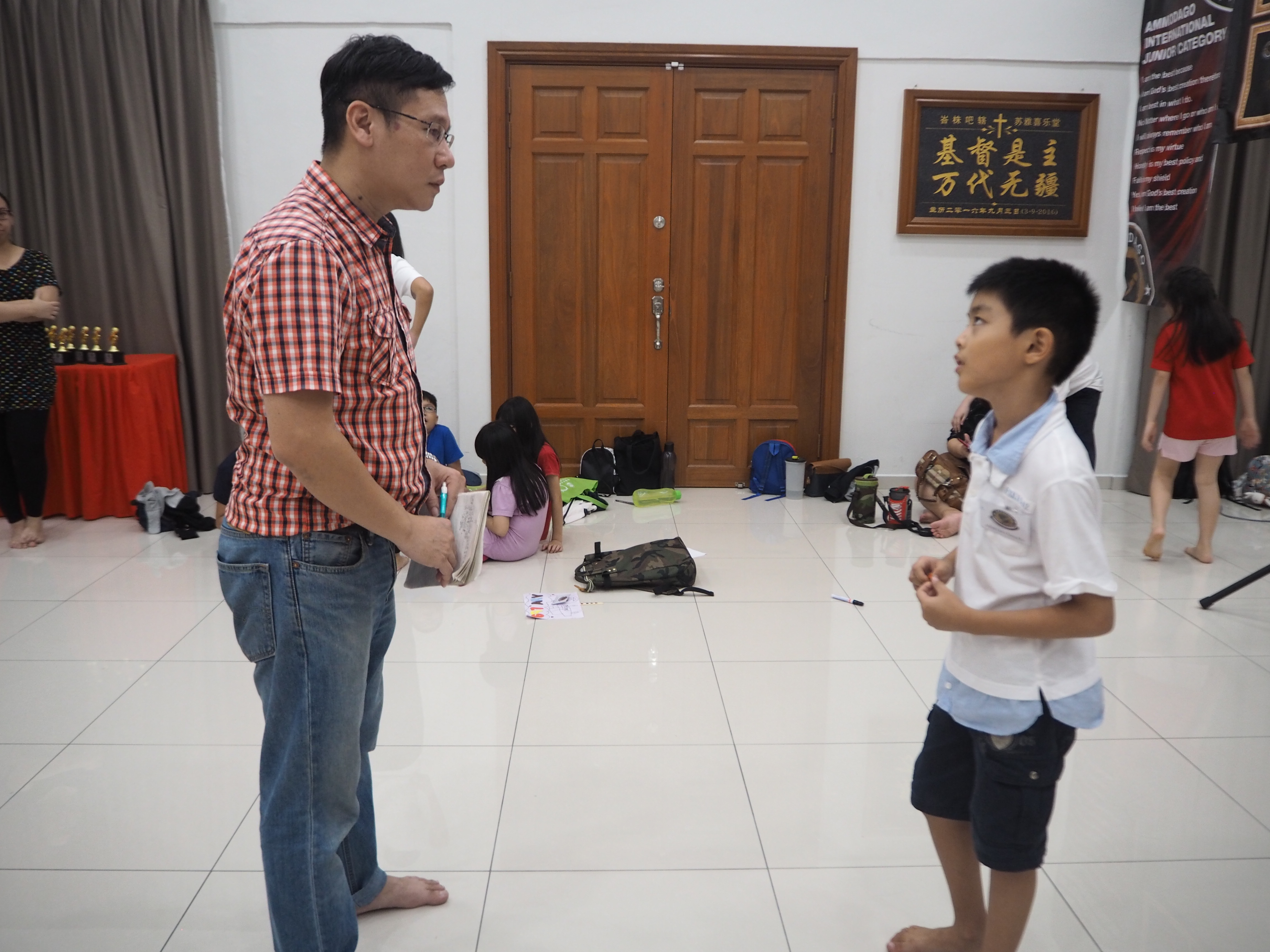 Day 2 of Ammodago International - Junior Category in Malaysia - Master David Goh at Gereja Joy Sogo 苏雅喜乐堂