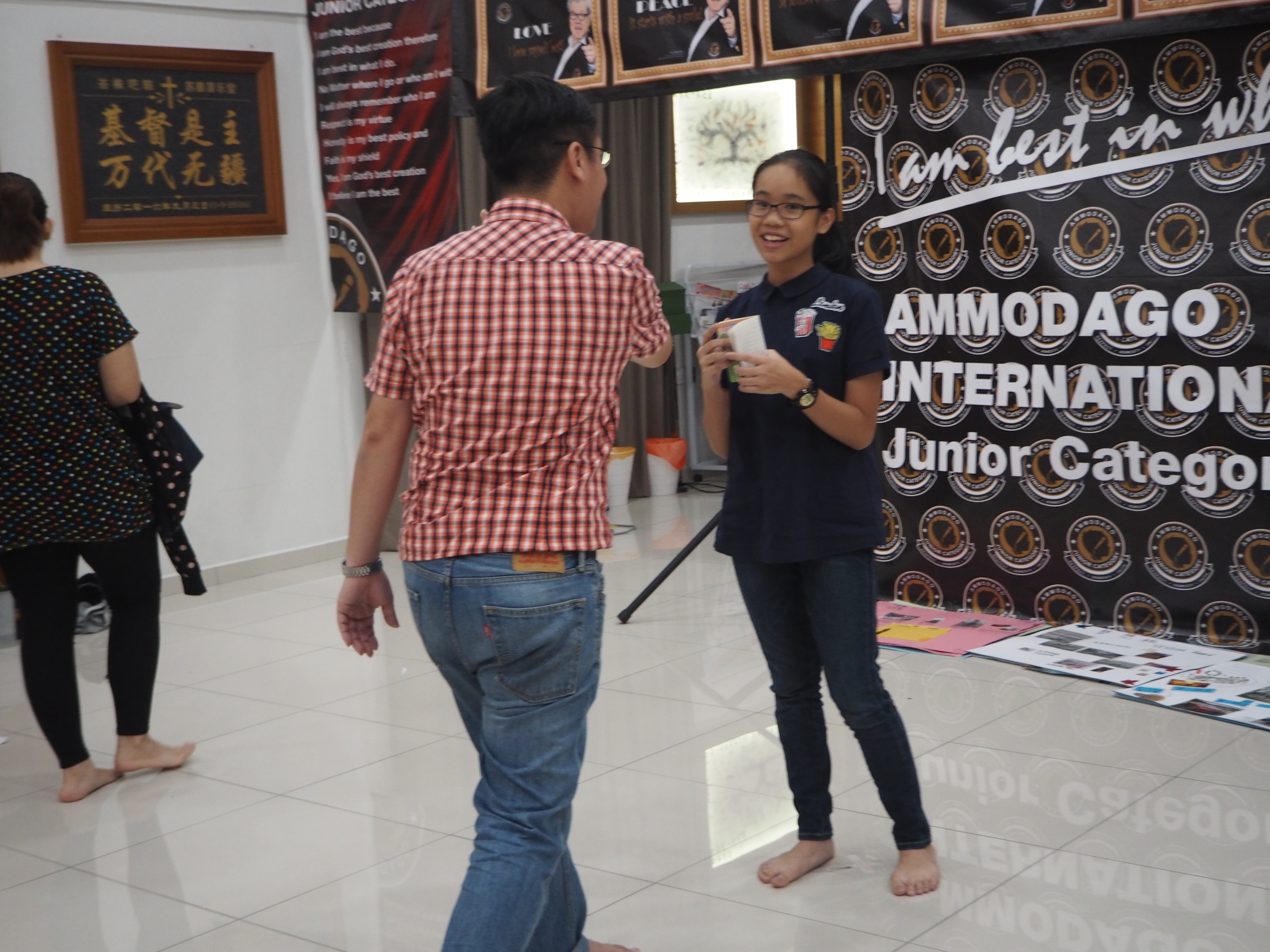 Day 2 of Ammodago International - Junior Category in Malaysia - Master David Goh at Gereja Joy Sogo 苏雅喜乐堂