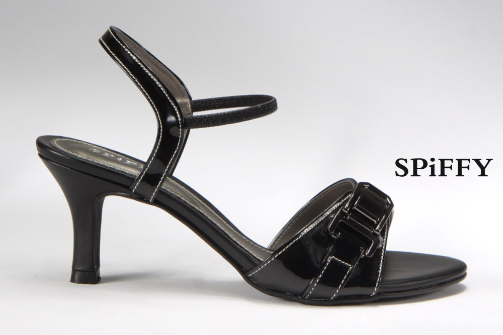 Fashion Modern Malaysia High Heels Shoes 时尚高跟鞋 Spiffy Brand YYM1767010 Black Colour Shoe Ladies Lady Leather High Heels Wedges Shoes Online Shopping 11Street Lazada 06