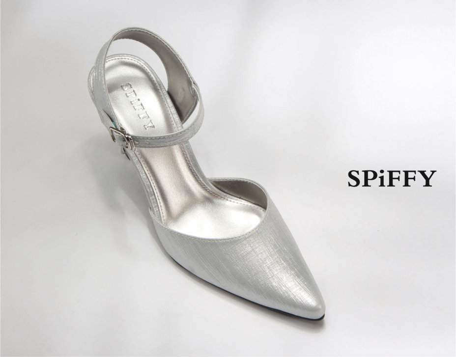 Fashion Modern Malaysia High Heels Shoes 高跟鞋 Spiffy Brand YYM1773023 Silver Colour Shoe Ladies Lady Leather High Heels Wedges Shoes Online Shopping 11Street Lazada 08