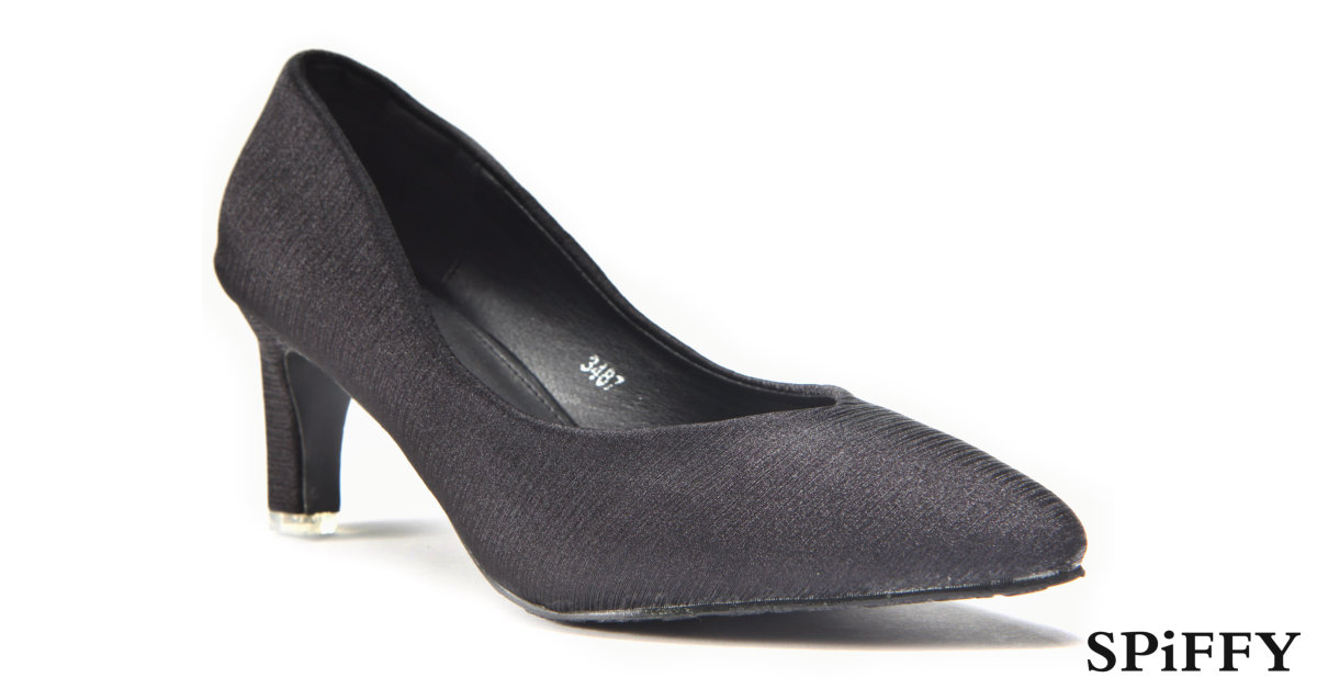 Modern Fashion Office High Heels Shoes – CT3487010 Black Colour