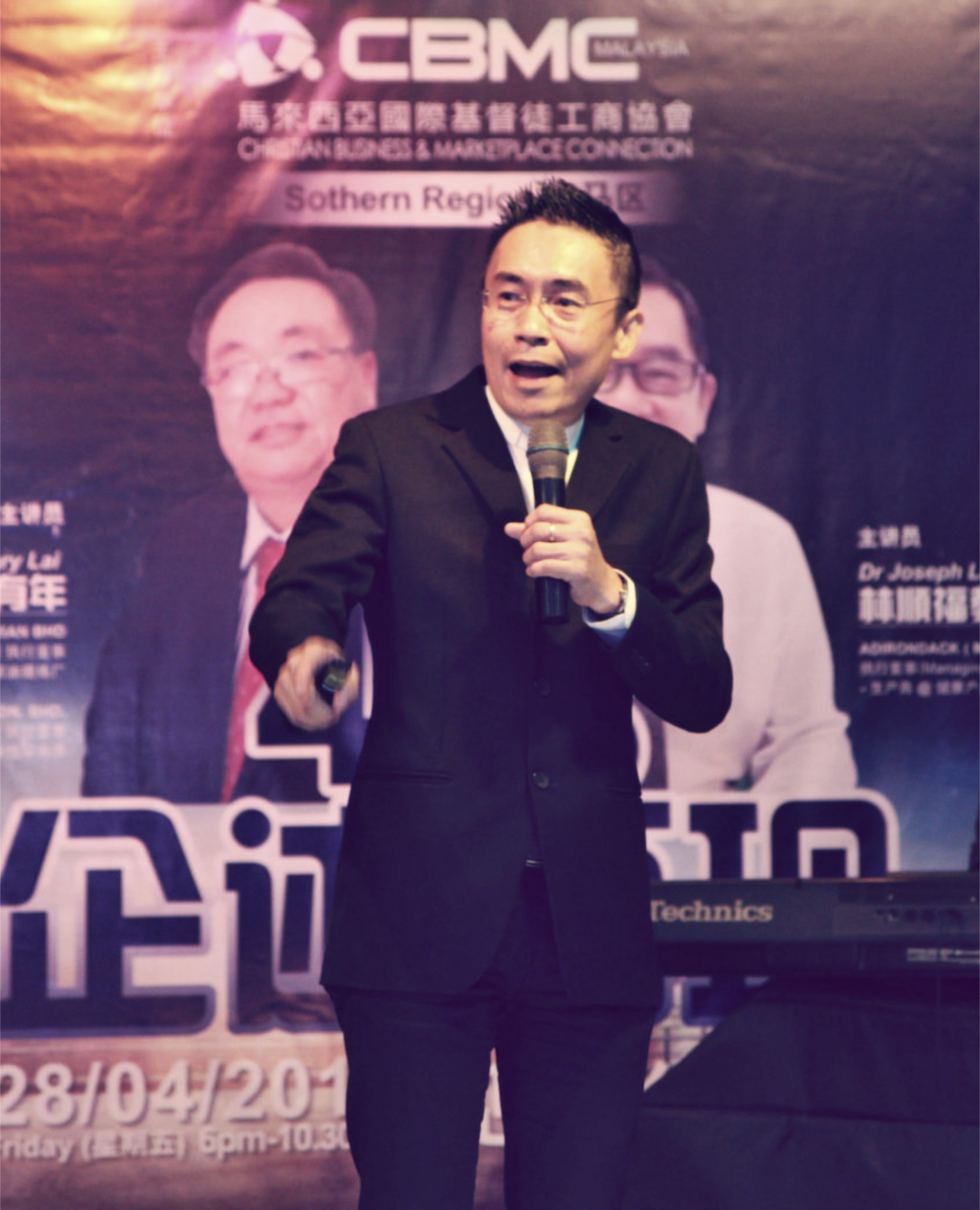 Rev. James Quek CBMC Malaysia 南马区 428 企迹再现