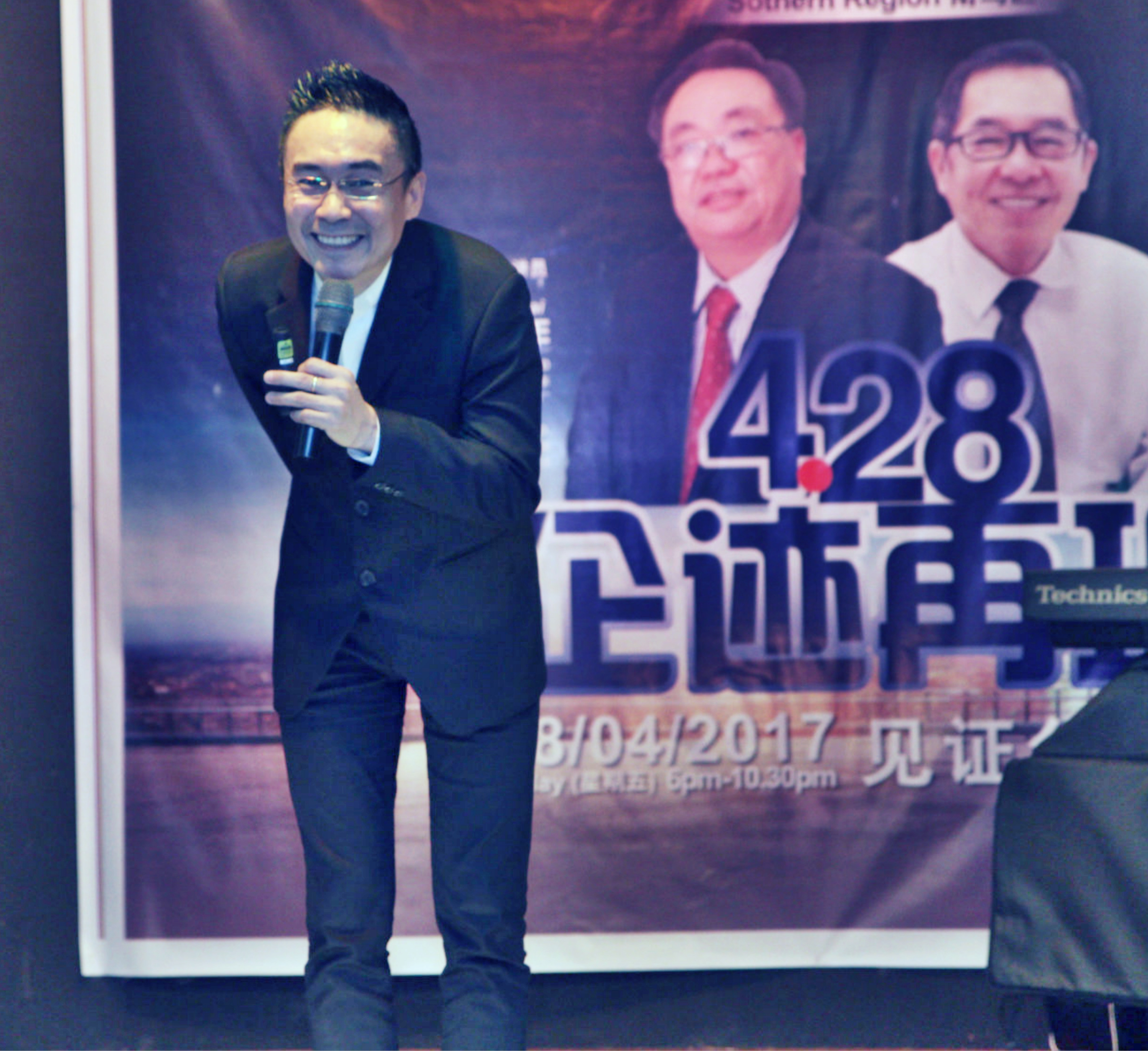 Rev. James Quek CBMC Malaysia 南马区 428 企迹再现