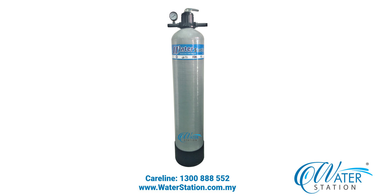 Lazada Sales –  Water Filter 0942 FRP Outdoor Master Fiber Glass Water Filter – Grey M2000 Whole House Filtration