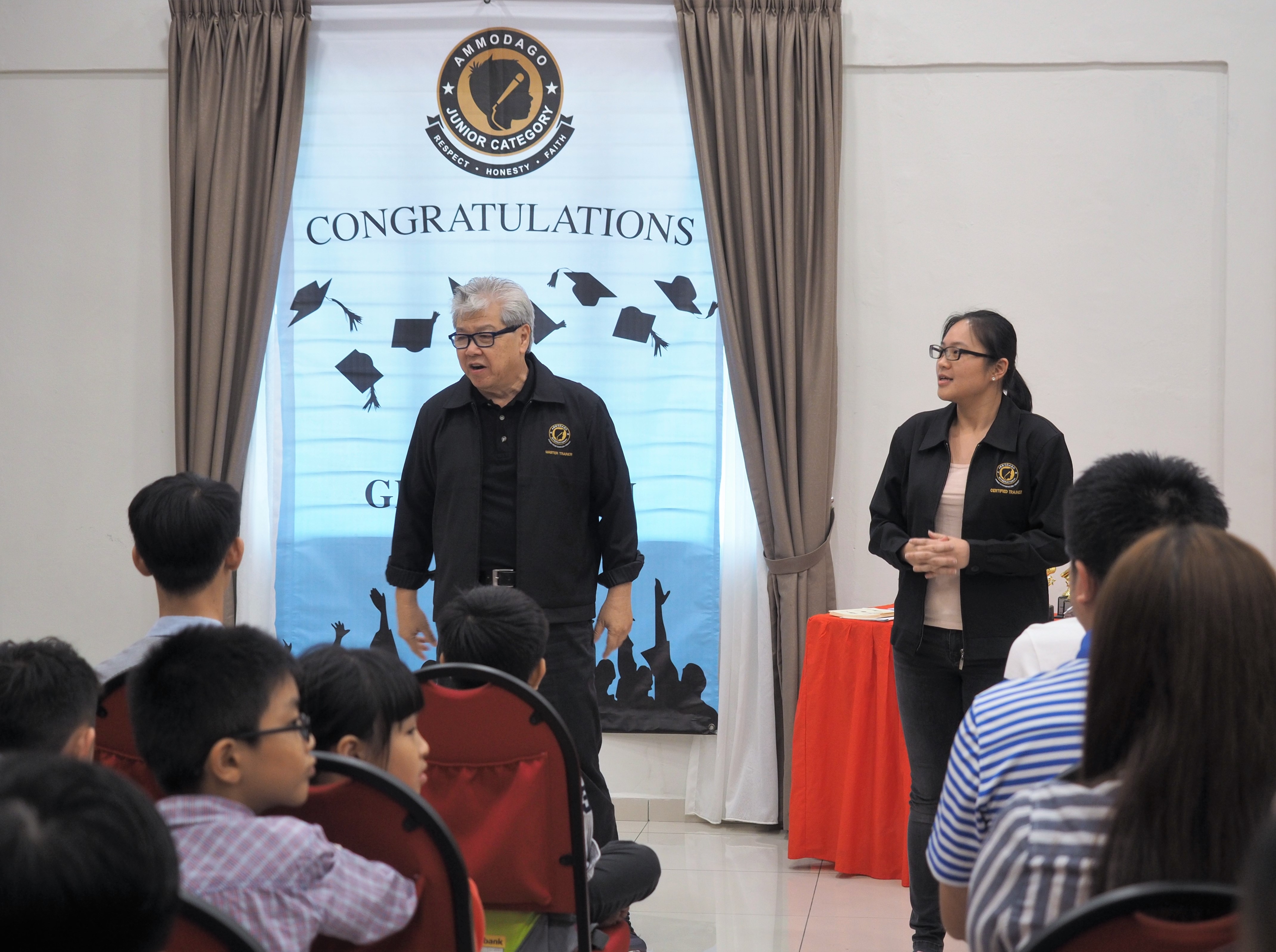 Day 4 of Ammodago International - Junior Category in Malaysia - Master David Goh at Gereja Joy Sogo 苏雅喜乐堂