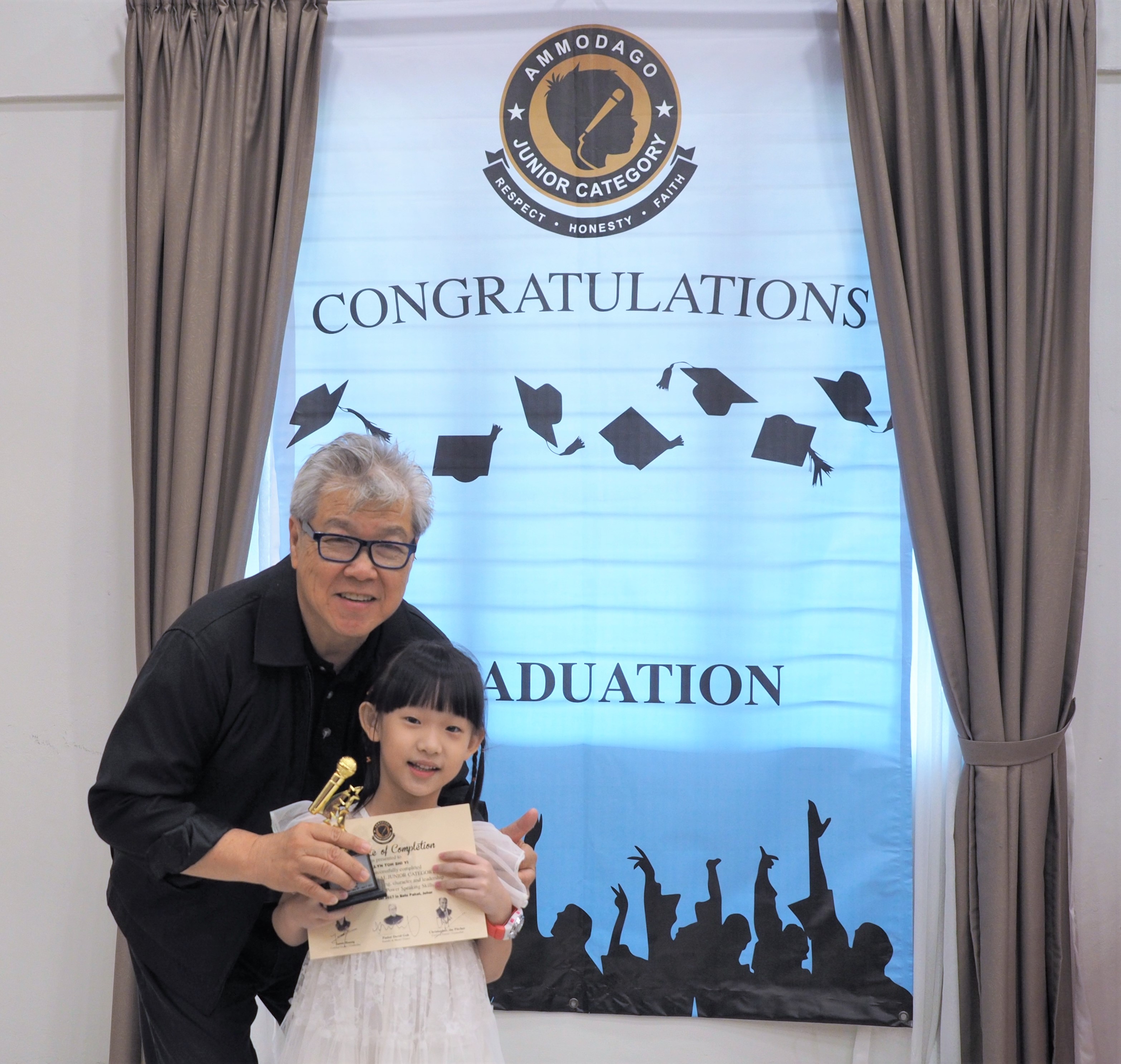 Day 4 of Ammodago International - Junior Category in Malaysia - Master David Goh at Gereja Joy Sogo 苏雅喜乐堂