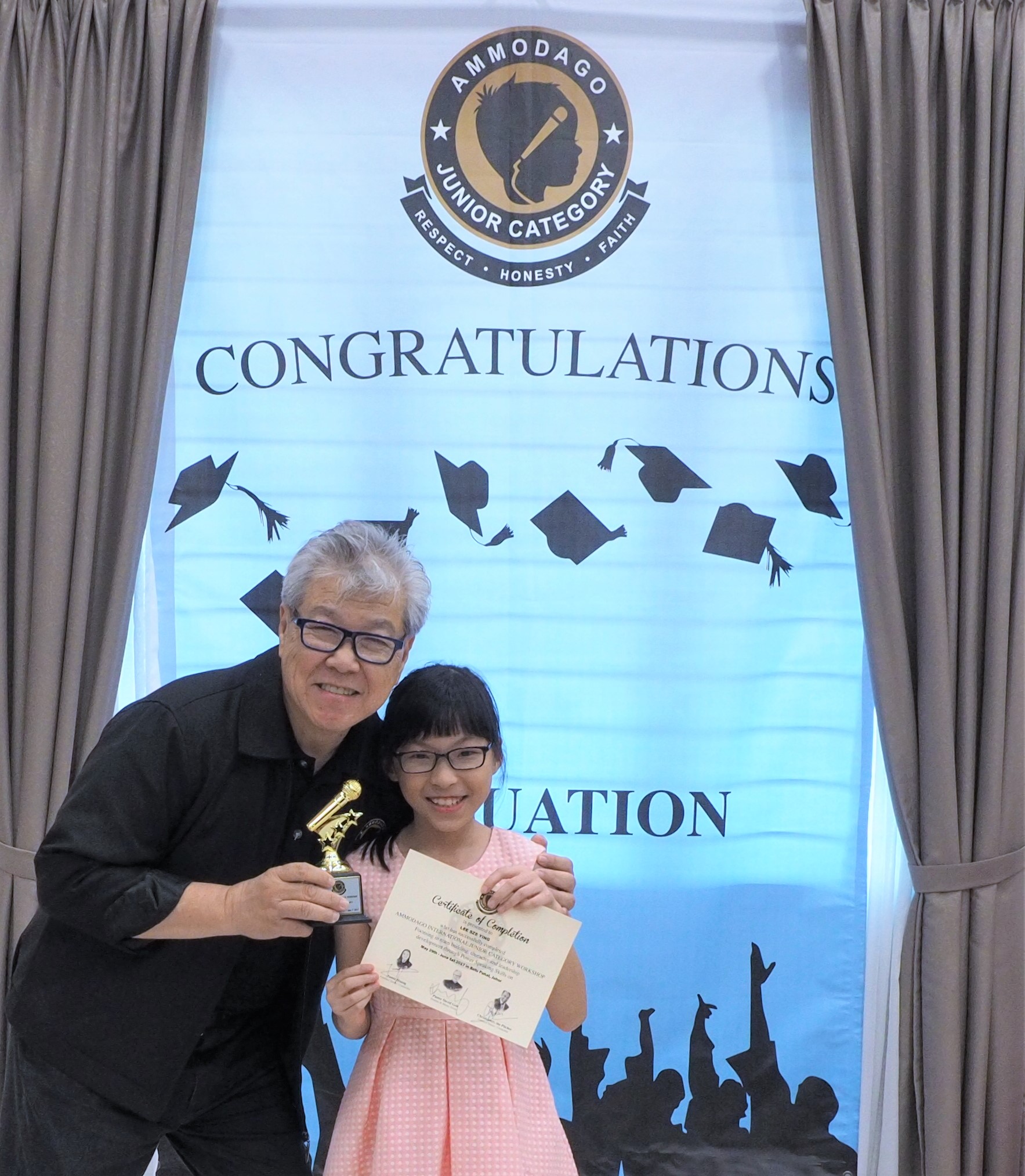 Day 4 of Ammodago International - Junior Category in Malaysia - Master David Goh at Gereja Joy Sogo 苏雅喜乐堂