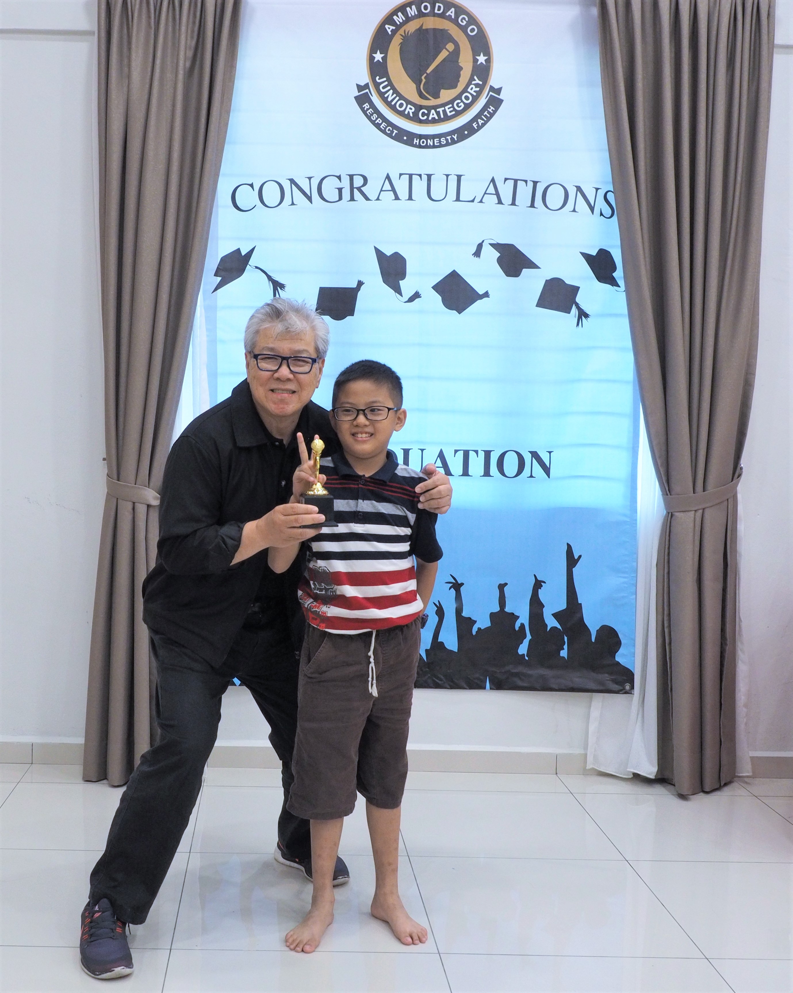 Day 4 of Ammodago International - Junior Category in Malaysia - Master David Goh at Gereja Joy Sogo 苏雅喜乐堂