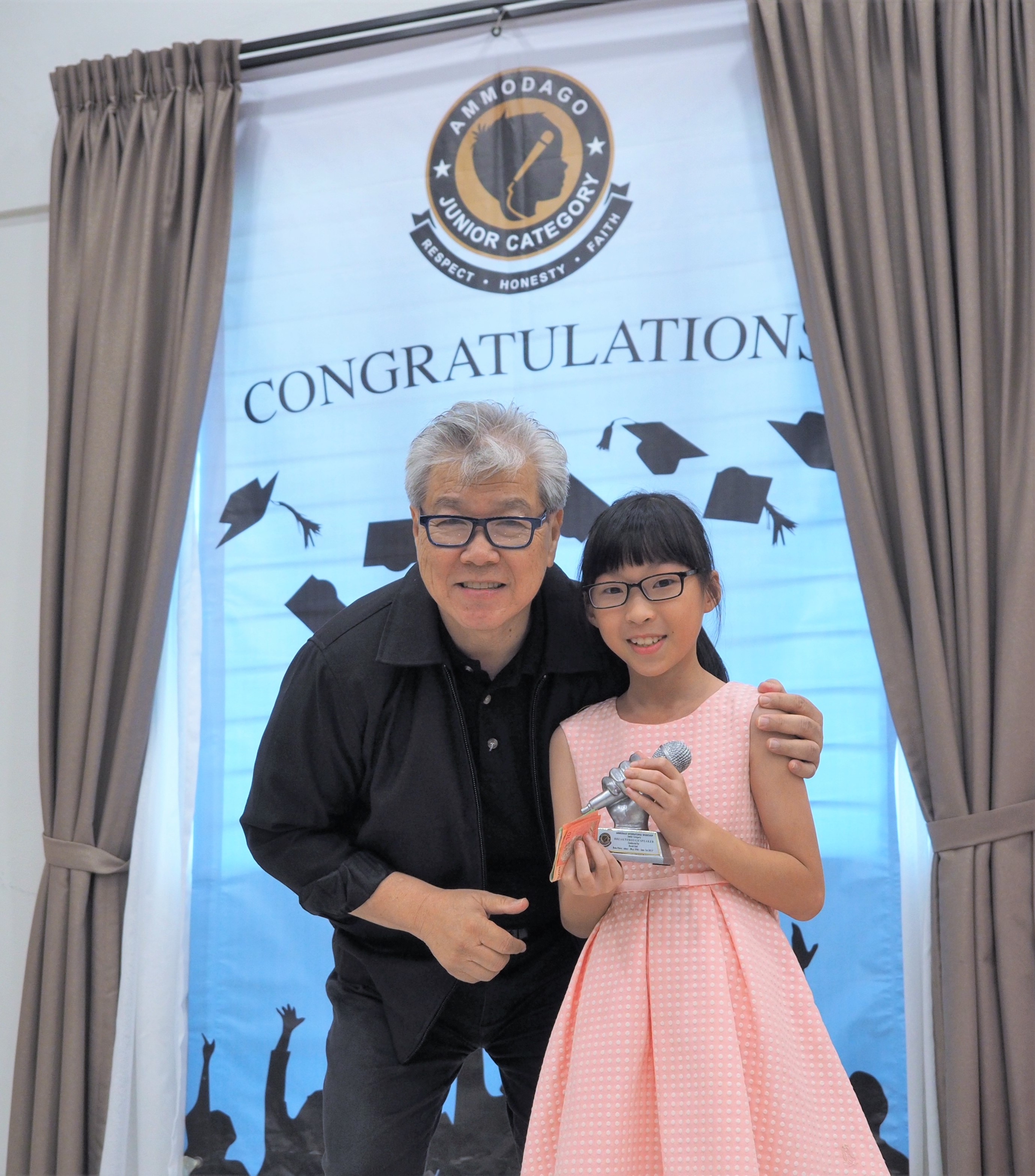 Day 4 of Ammodago International - Junior Category in Malaysia - Master David Goh at Gereja Joy Sogo 苏雅喜乐堂