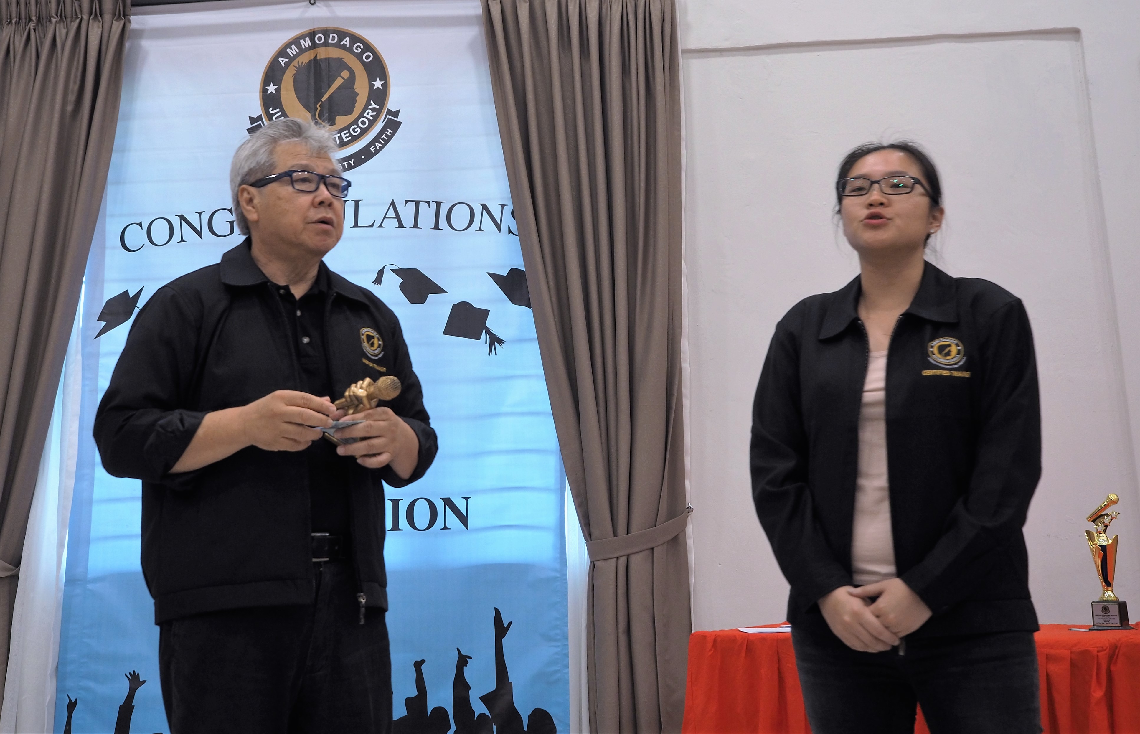 Day 4 of Ammodago International - Junior Category in Malaysia - Master David Goh at Gereja Joy Sogo 苏雅喜乐堂