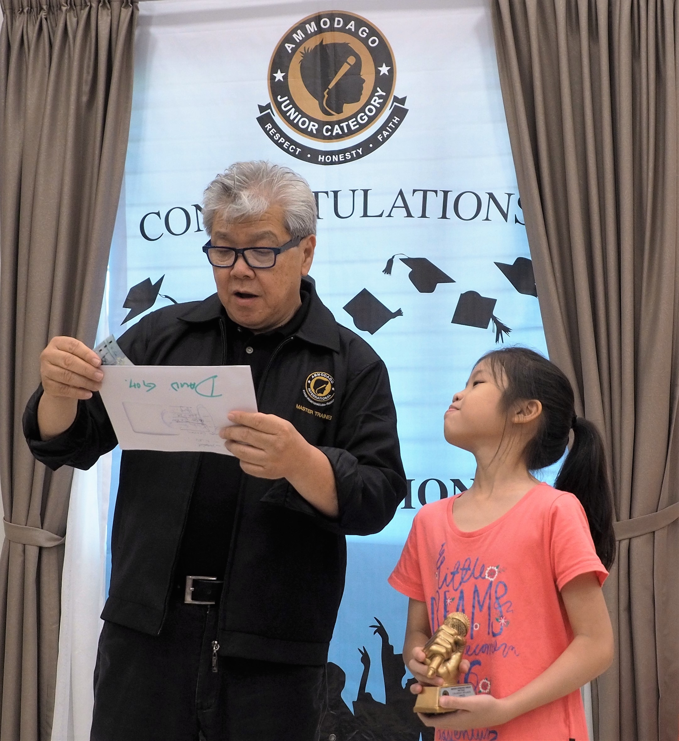 Day 4 of Ammodago International - Junior Category in Malaysia - Master David Goh at Gereja Joy Sogo 苏雅喜乐堂