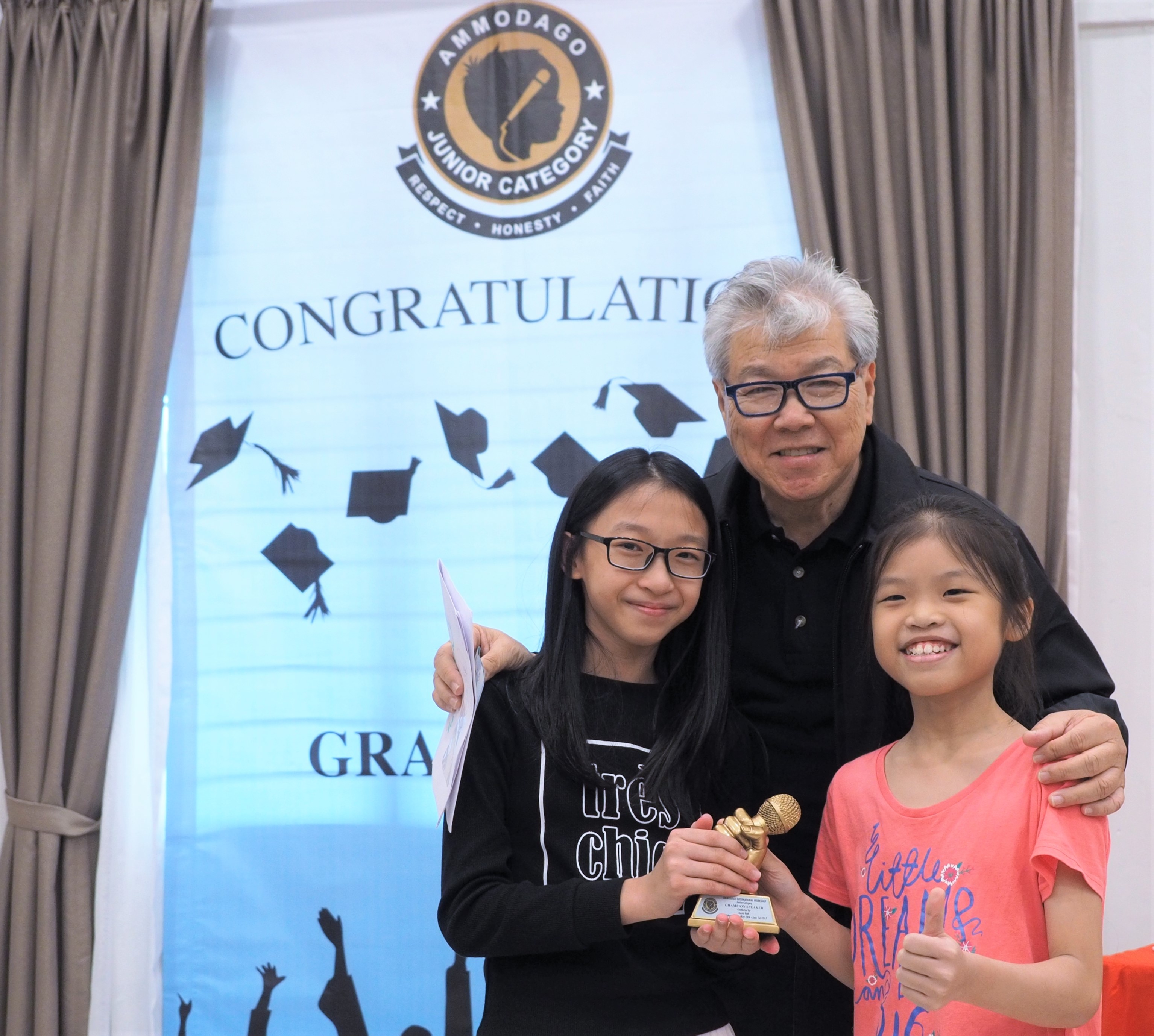 Day 4 of Ammodago International - Junior Category in Malaysia - Master David Goh at Gereja Joy Sogo 苏雅喜乐堂