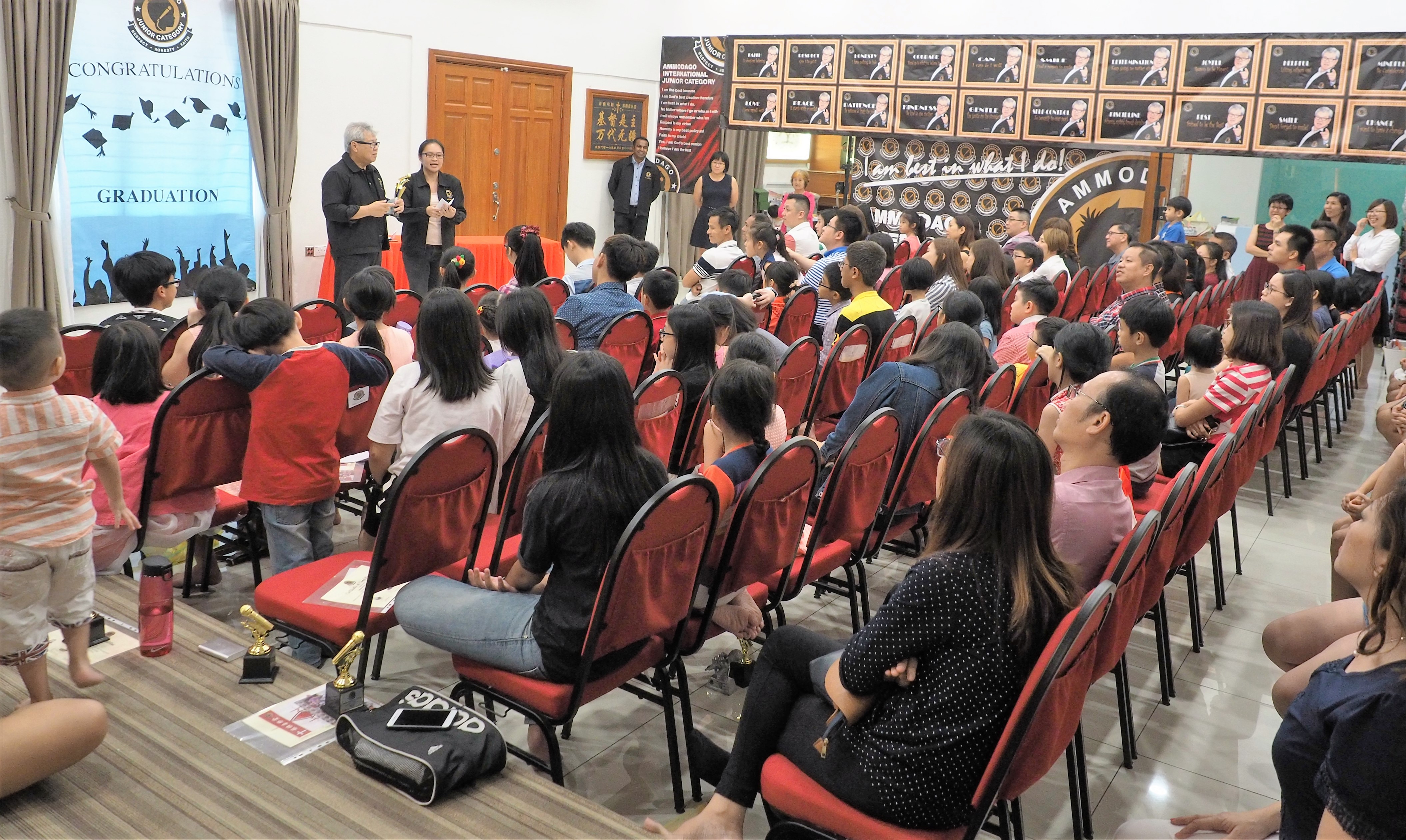 Day 4 of Ammodago International - Junior Category in Malaysia - Master David Goh at Gereja Joy Sogo 苏雅喜乐堂