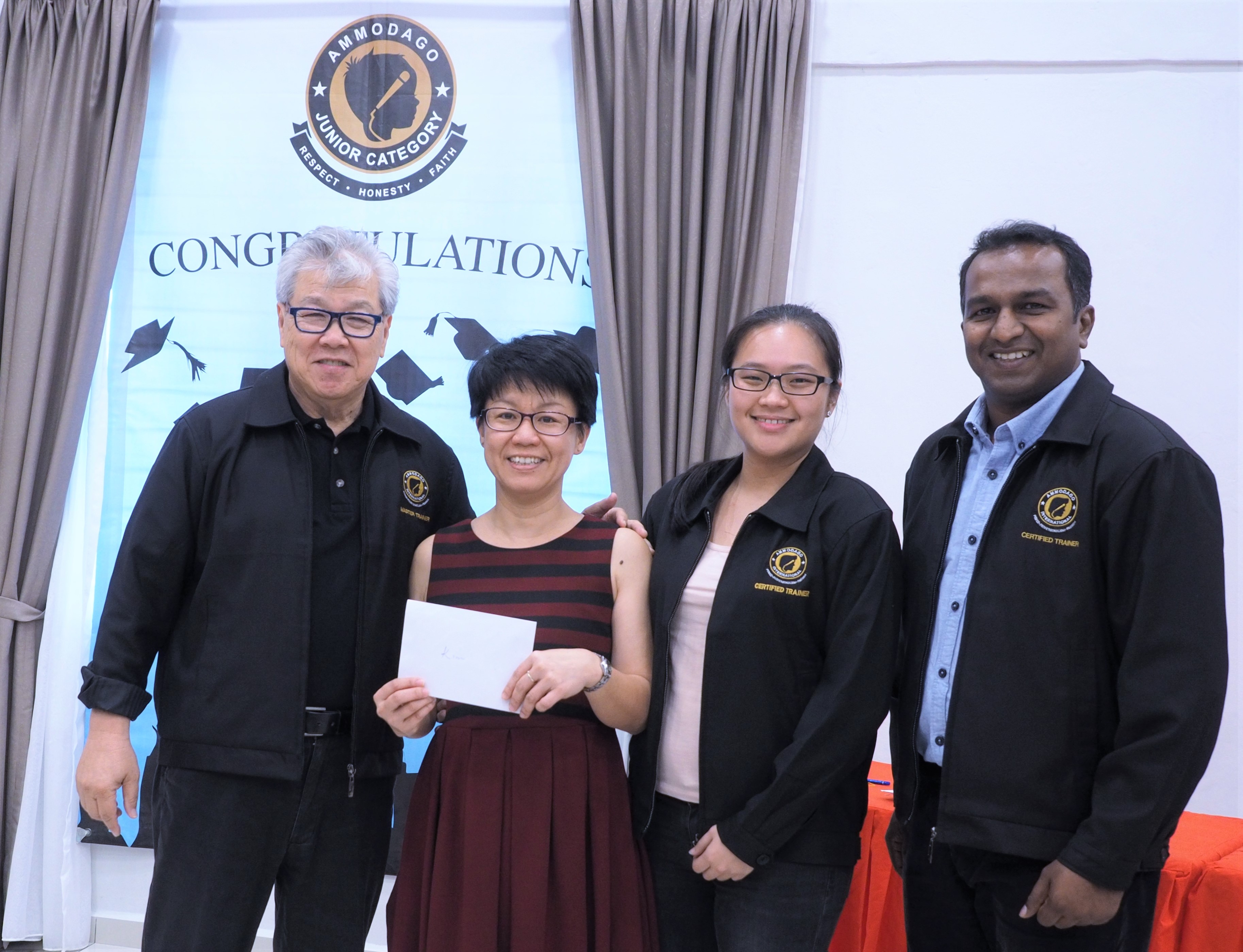 Day 4 of Ammodago International - Junior Category in Malaysia - Master David Goh at Gereja Joy Sogo 苏雅喜乐堂