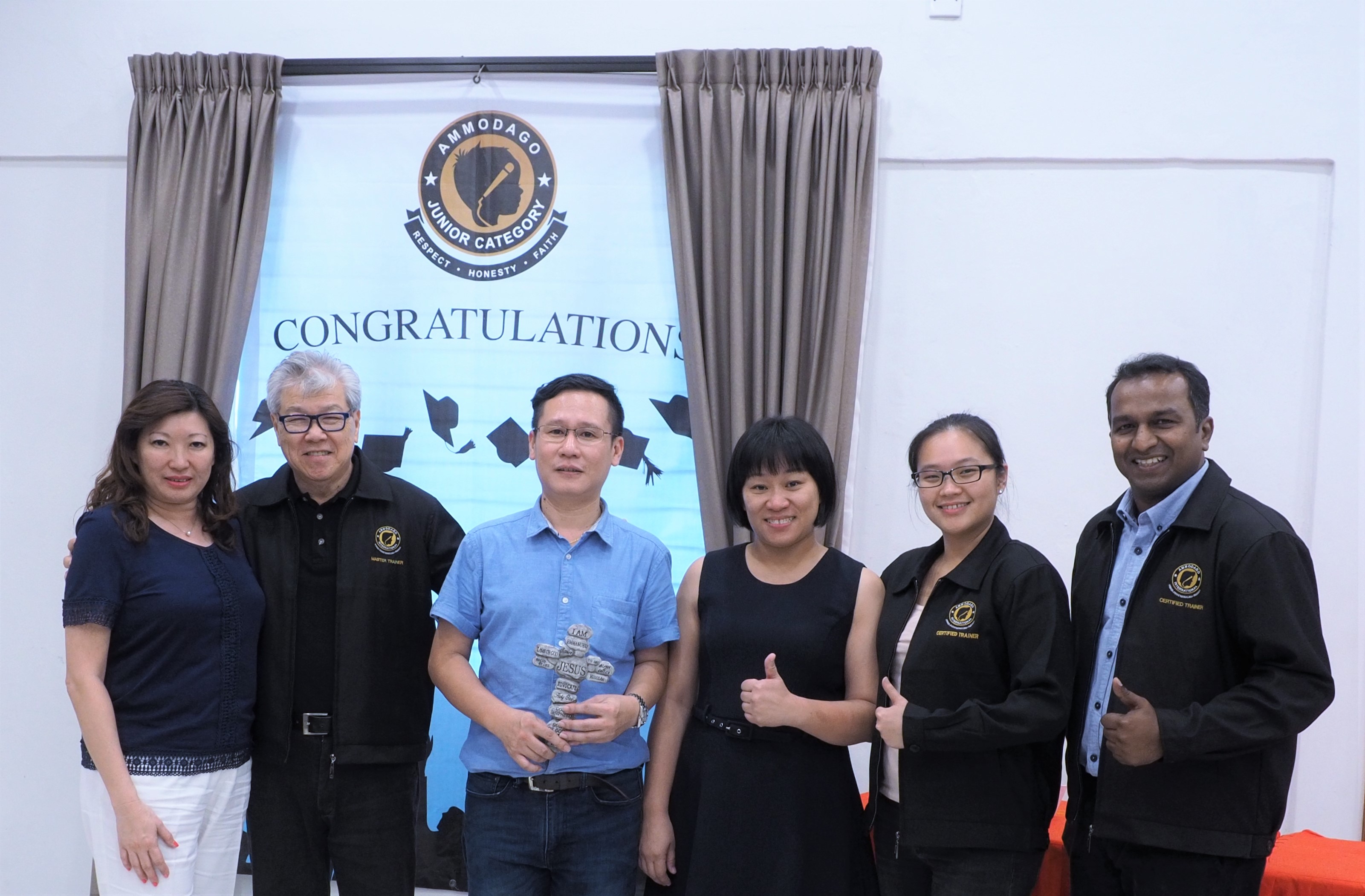 Day 4 of Ammodago International - Junior Category in Malaysia - Master David Goh at Gereja Joy Sogo 苏雅喜乐堂