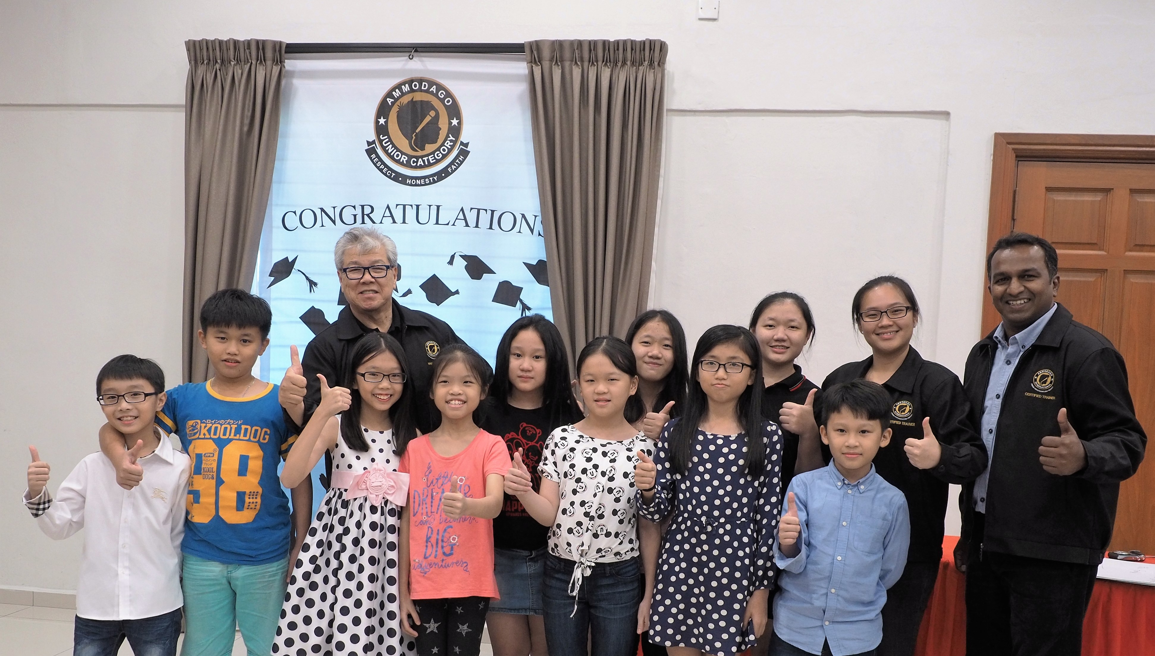 Day 4 of Ammodago International - Junior Category in Malaysia - Master David Goh at Gereja Joy Sogo 苏雅喜乐堂
