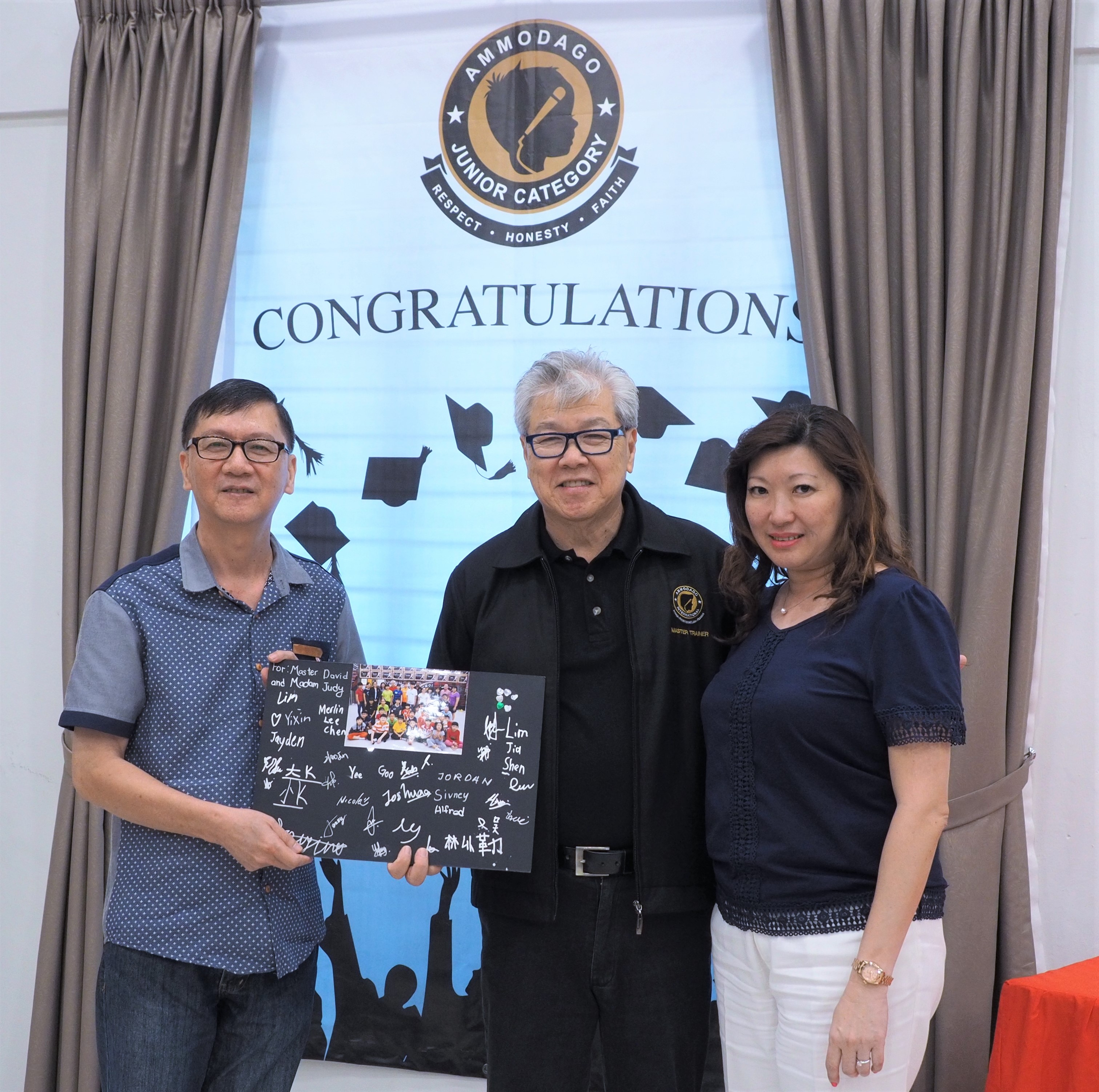 Day 4 of Ammodago International - Junior Category in Malaysia - Master David Goh at Gereja Joy Sogo 苏雅喜乐堂
