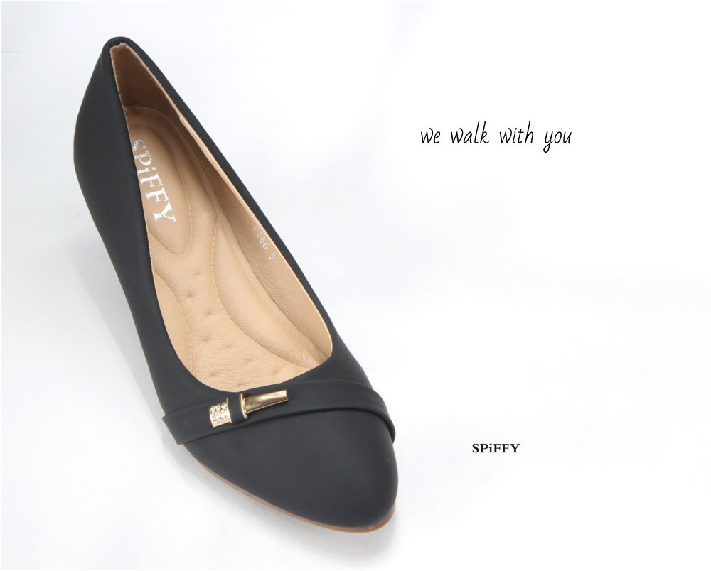Fashion Modern Malaysia High Heels Shoes 高跟鞋 Spiffy Brand CT3566010 Black Colour Shoe Ladies Lady Leather High Heels Wedges Shoes Online Shopping 11Street Lazada 08