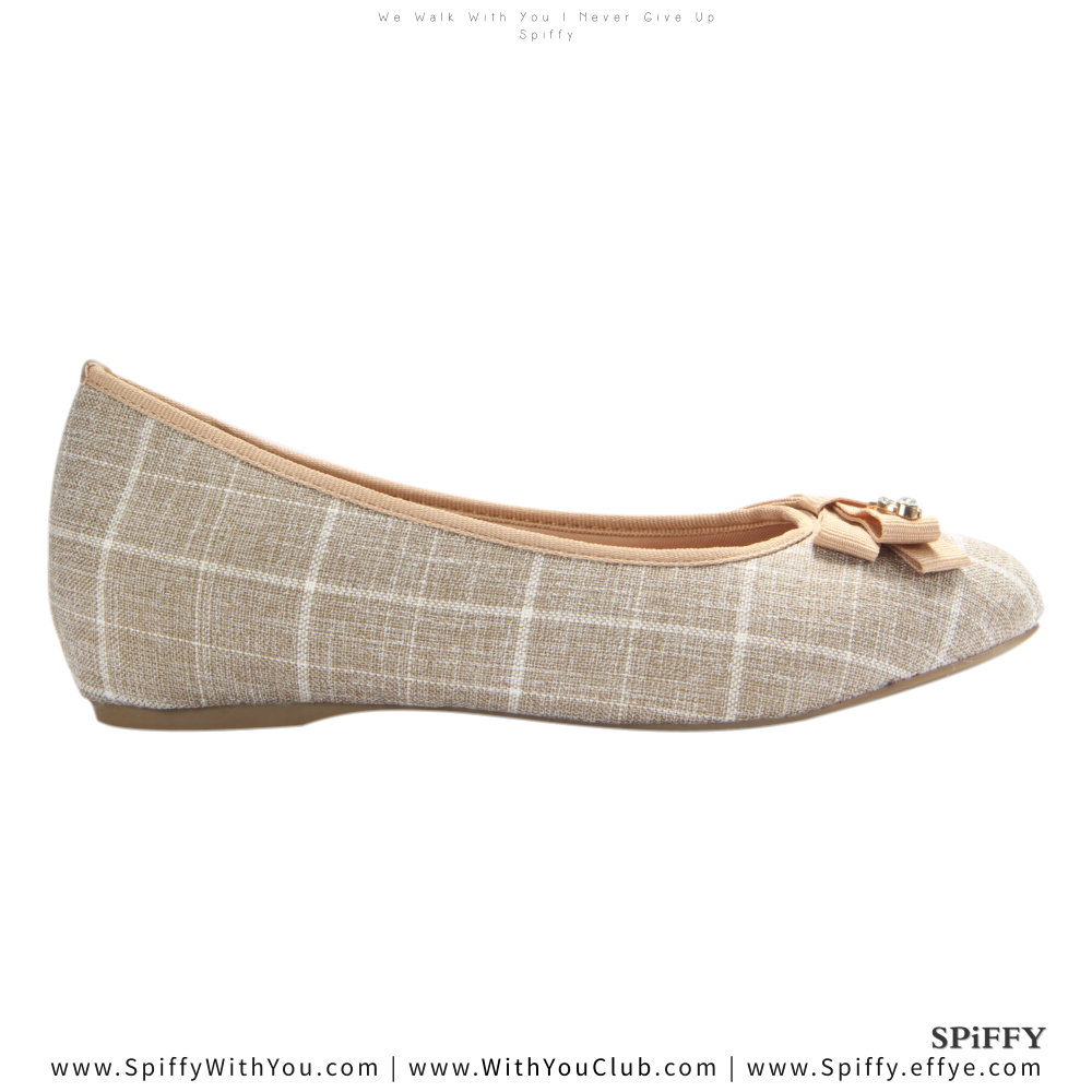 Fashion Modern Malaysia Sneakers Shoes 舒适平底鞋 Spiffy Brand MF3755017 Brown Colour Shoe Ladies Lady Leather High Heels Wedges Shoes Online Shopping 11Street Lazada 01