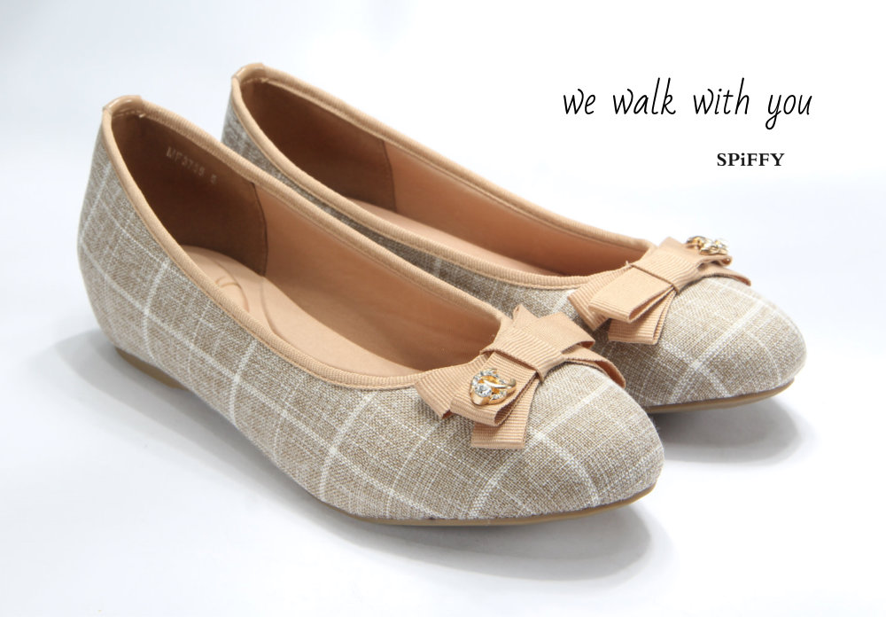 Fashion Modern Malaysia Sneakers Shoes 舒适平底鞋 Spiffy Brand MF3755017 Brown Colour Shoe Ladies Lady Leather High Heels Wedges Shoes Online Shopping 11Street Lazada 17