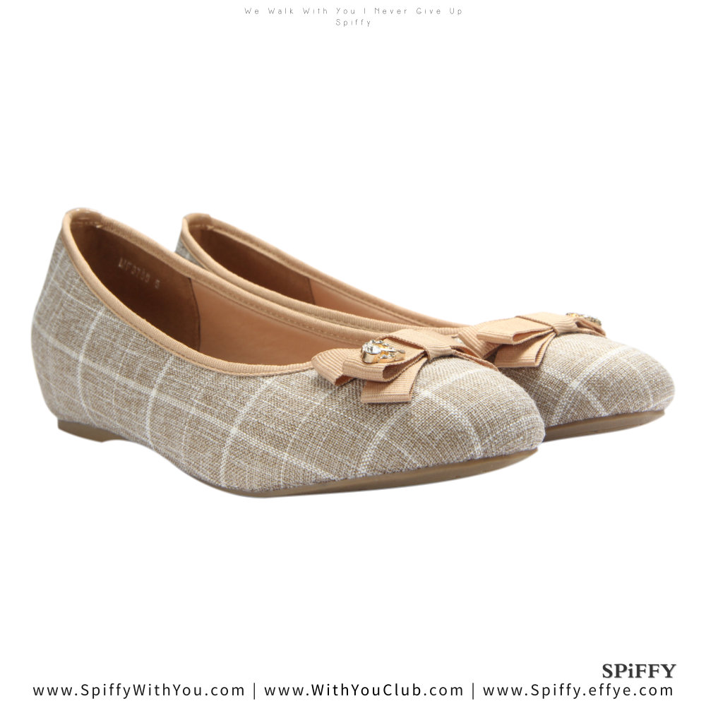 Fashion Modern Malaysia Sneakers Shoes 舒适平底鞋 Spiffy Brand MF3755017 Brown Colour Shoe Ladies Lady Leather High Heels Wedges Shoes Online Shopping 11Street Lazada 04