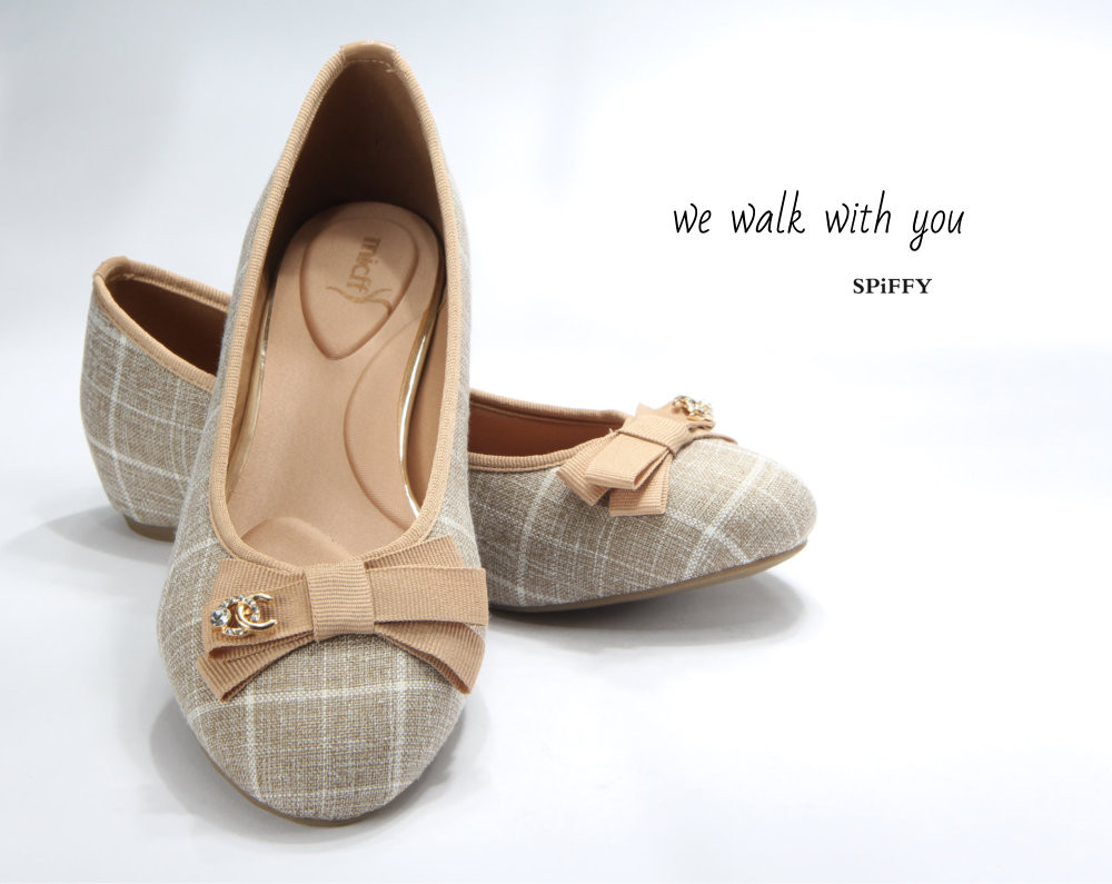 Fashion Modern Malaysia Sneakers Shoes 舒适平底鞋 Spiffy Brand MF3755017 Brown Colour Shoe Ladies Lady Leather High Heels Wedges Shoes Online Shopping 11Street Lazada 16