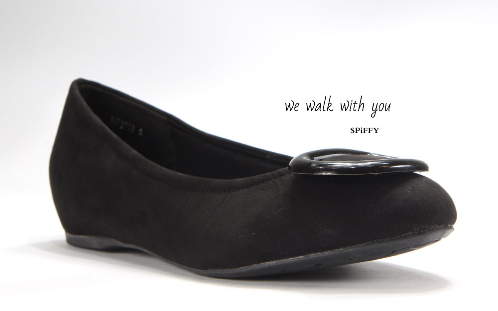 Fashion Modern Malaysia Sneakers Shoes 舒适平底鞋 Spiffy Brand MF3756010 Black Colour Shoe Ladies Lady Leather High Heels Wedges Shoes Online Shopping 11Street Lazada 06