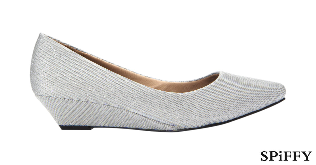 11Street Sales – Spiffy Women Mid Heels Shoes – Silver Colour MF3763023