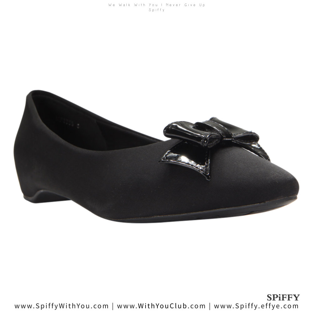 Fashion Modern Malaysia Sneakers Shoes 舒适平底鞋 Spiffy Brand MF3758010 Black Colour Shoe Ladies Lady Leather High Heels Wedges Shoes Online Shopping 11Street Lazada 02