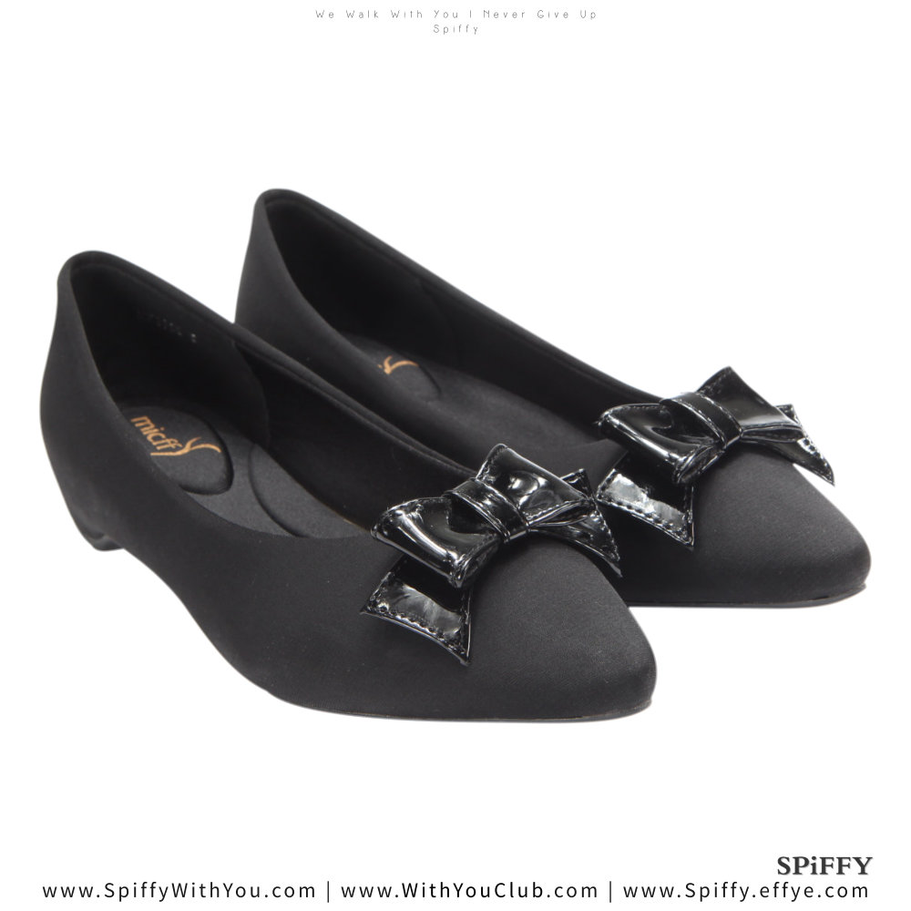 Fashion Modern Malaysia Sneakers Shoes 舒适平底鞋 Spiffy Brand MF3758010 Black Colour Shoe Ladies Lady Leather High Heels Wedges Shoes Online Shopping 11Street Lazada 04
