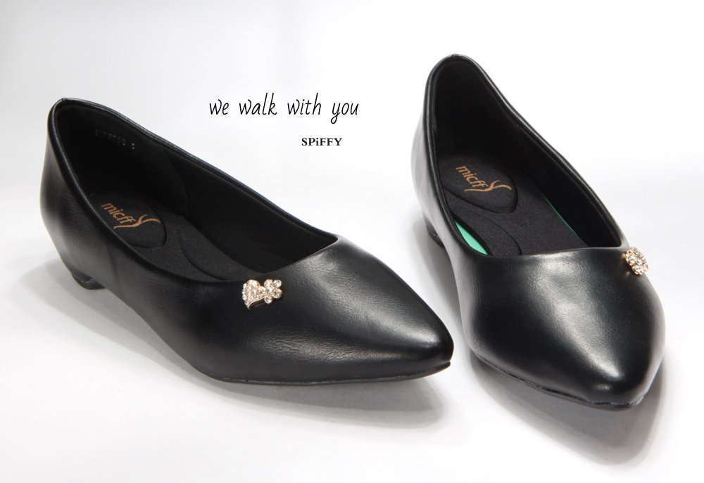 Fashion Modern Malaysia Sneakers Shoes 舒适平底鞋 Spiffy Brand MF3759010 Black Colour Shoe Ladies Lady Leather High Heels Wedges Shoes Online Shopping 11Street Lazada 11